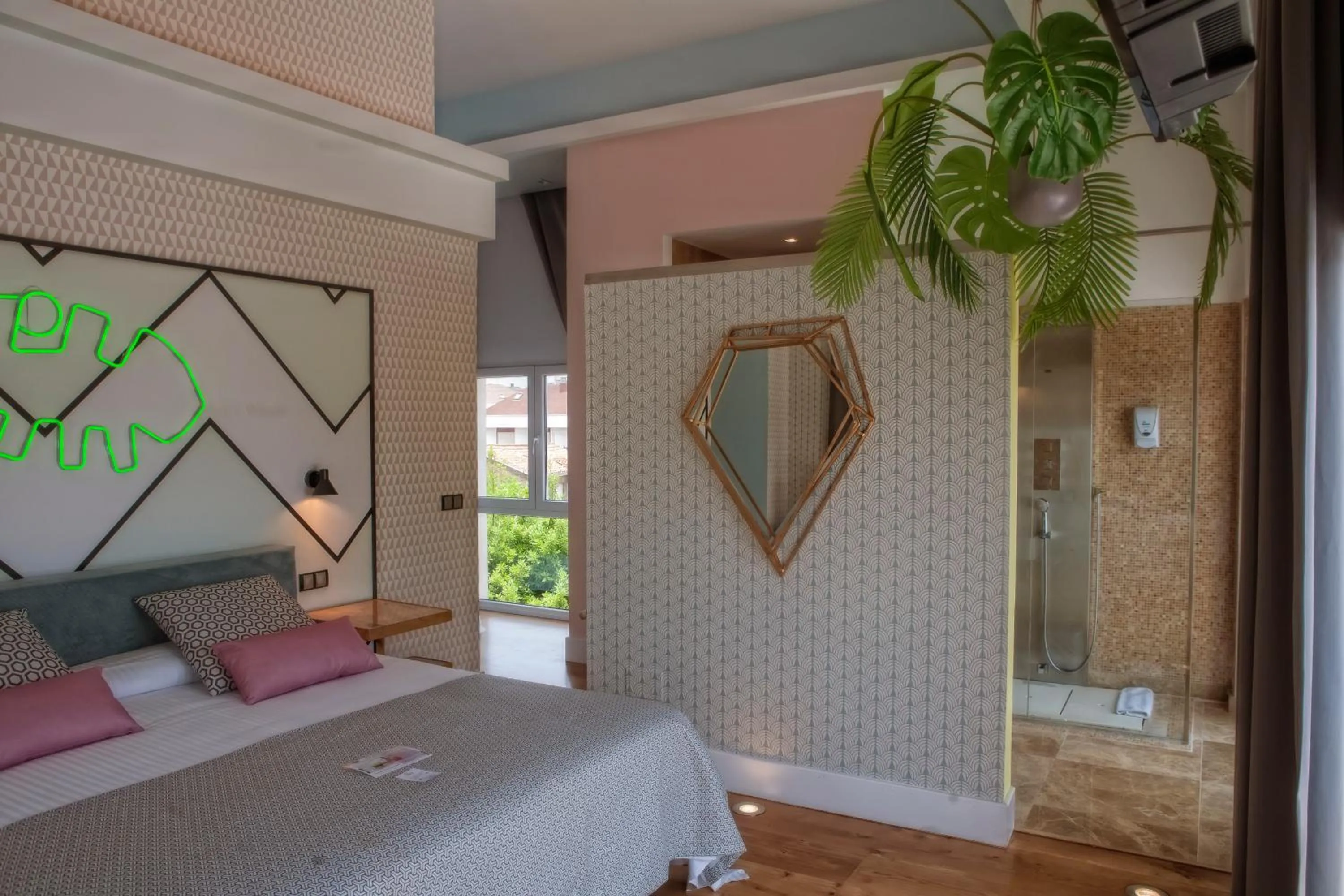 Bed in Amita Hotel Boutique "Only adults"