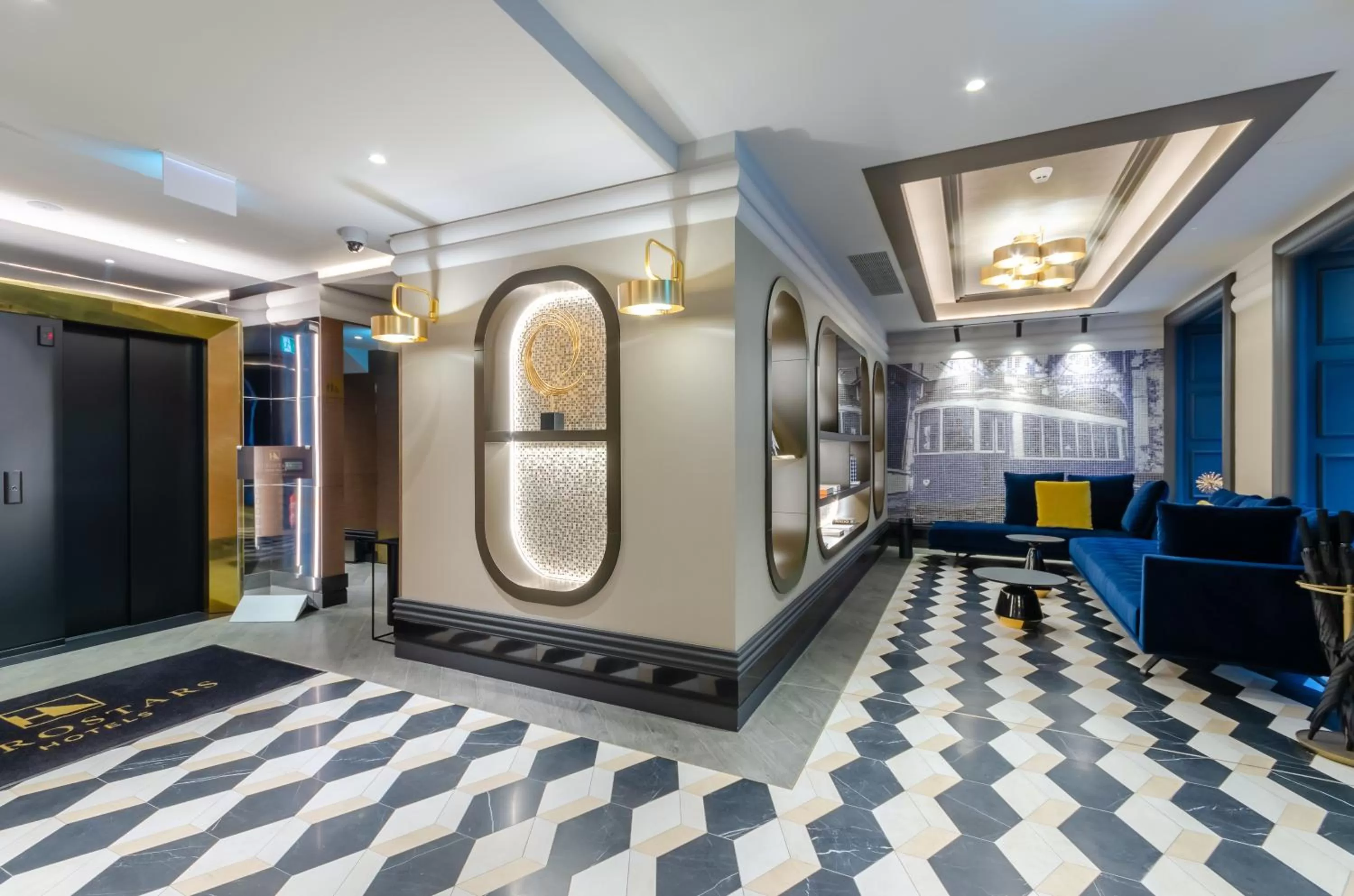 Living room in Eurostars Lisboa Baixa