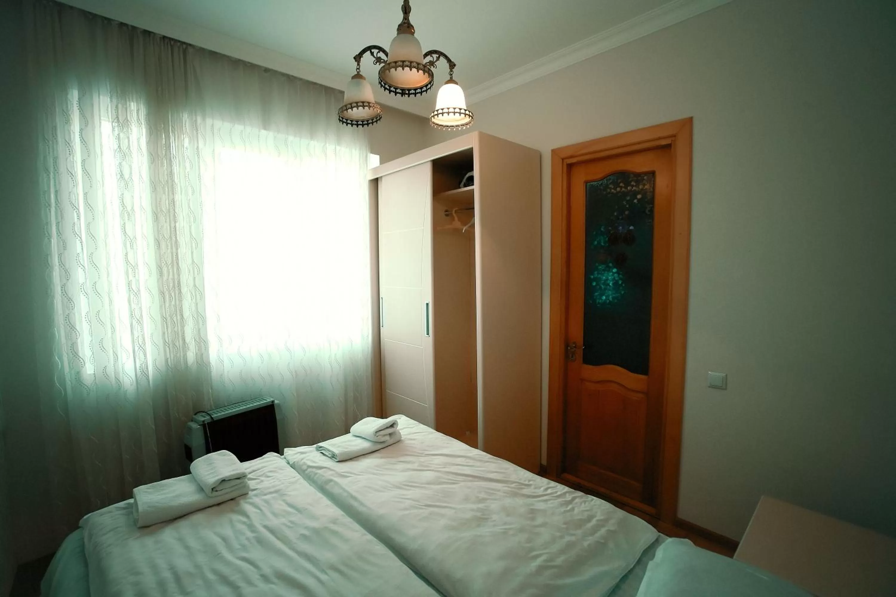 Bedroom, Bed in Apartment OLD KUTAISI