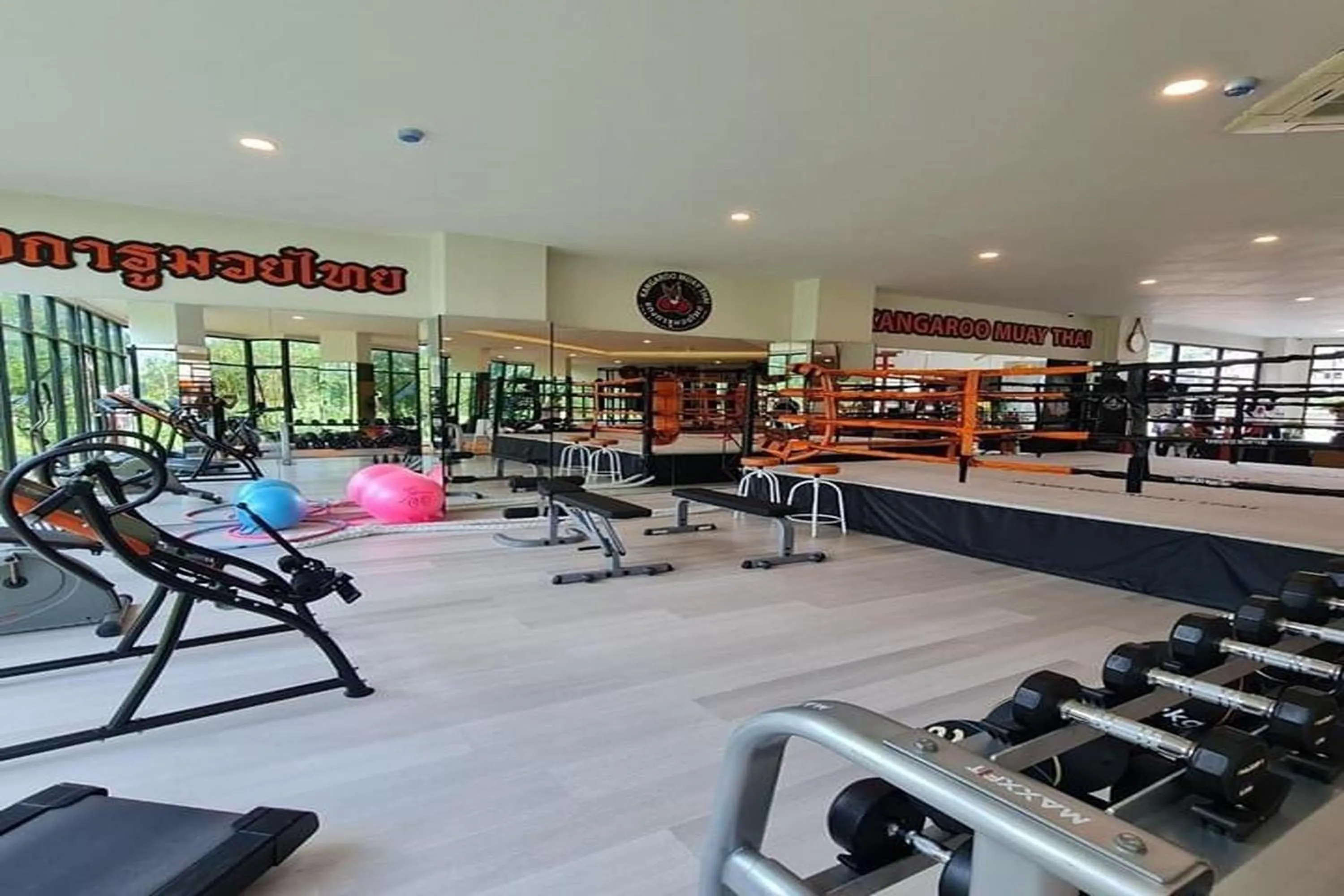 Fitness centre/facilities in The Par Phuket SHA Plus
