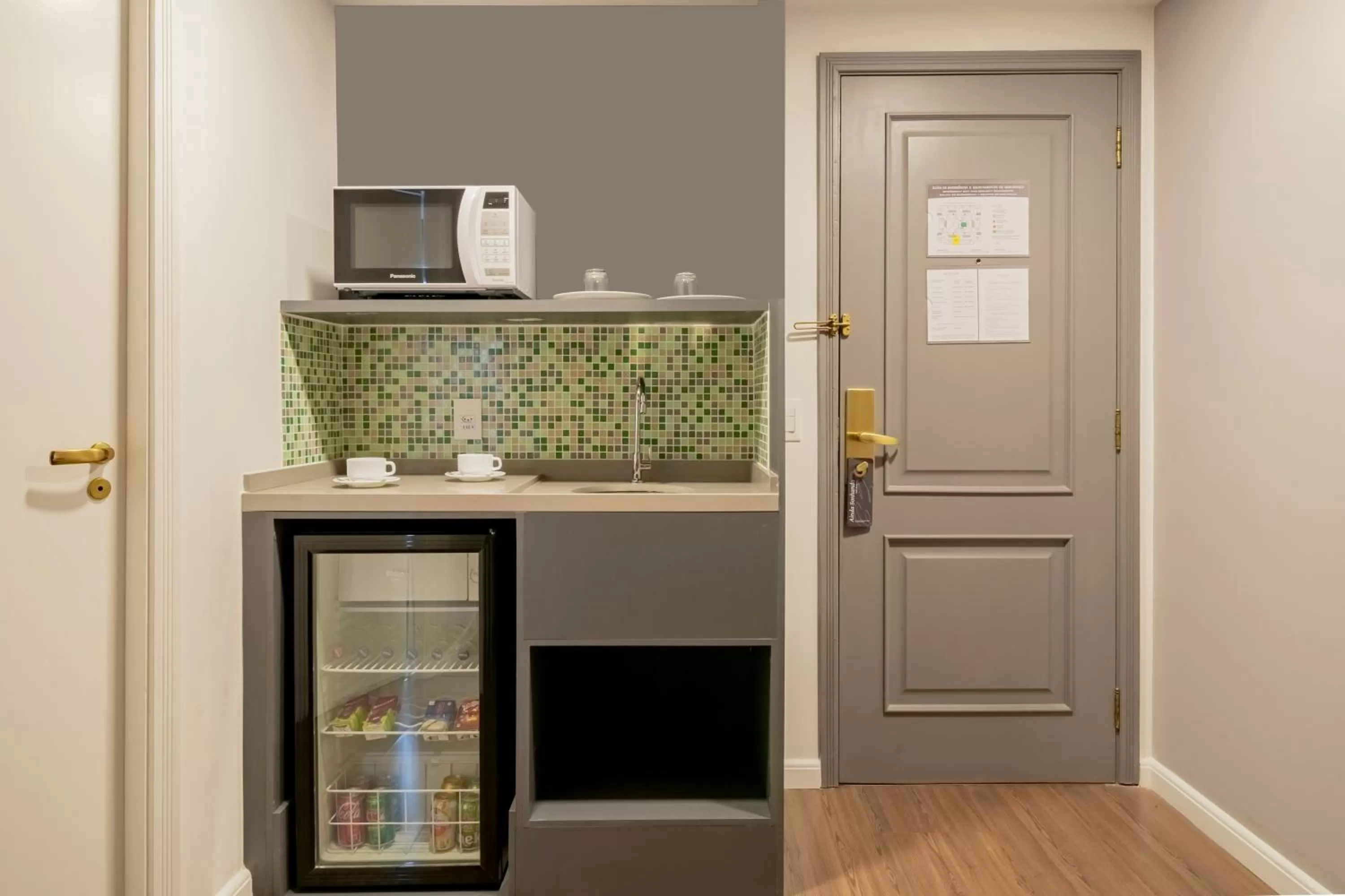 minibar in Mercure Sao Paulo Pinheiros