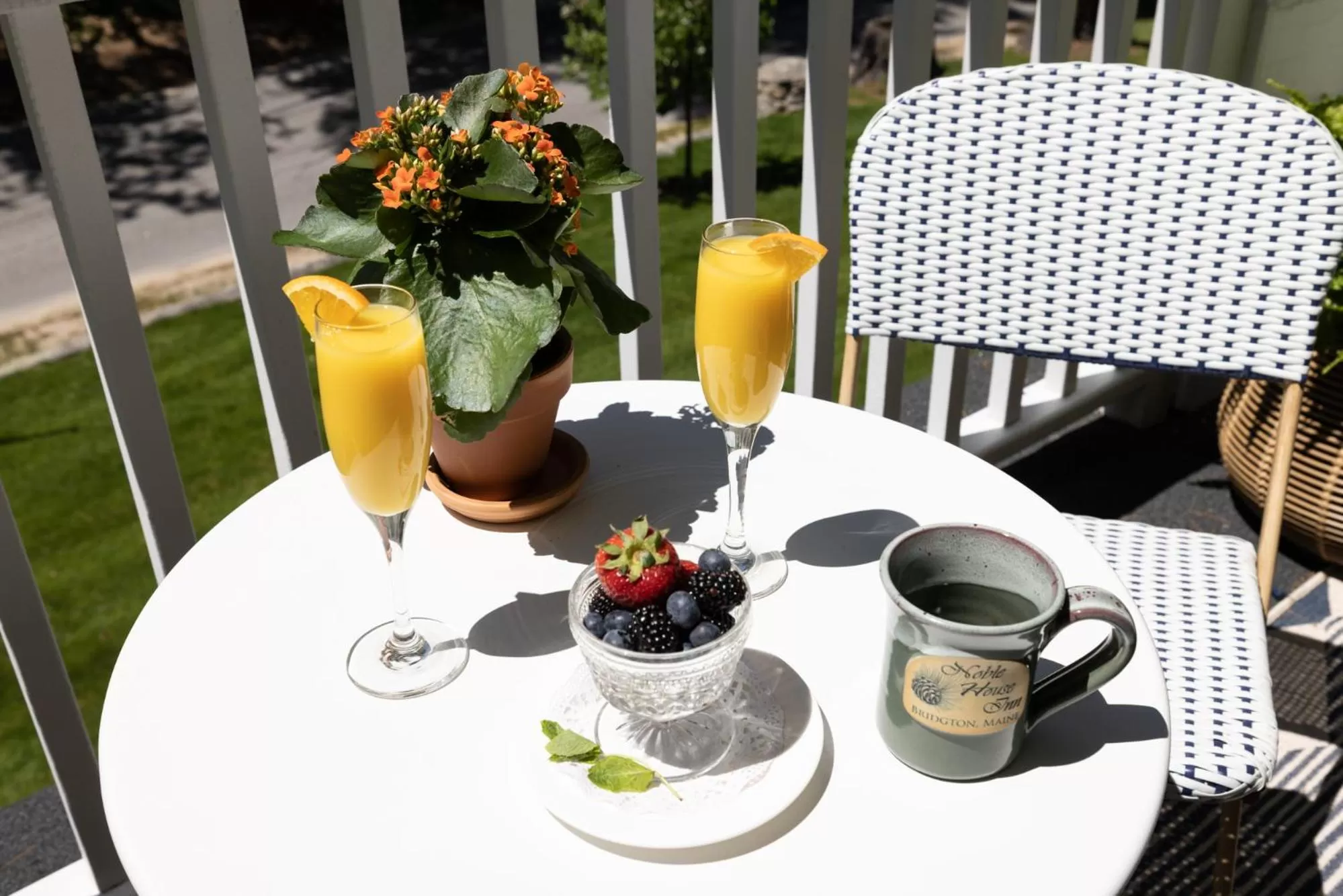 Balcony/Terrace in Noble House Inn