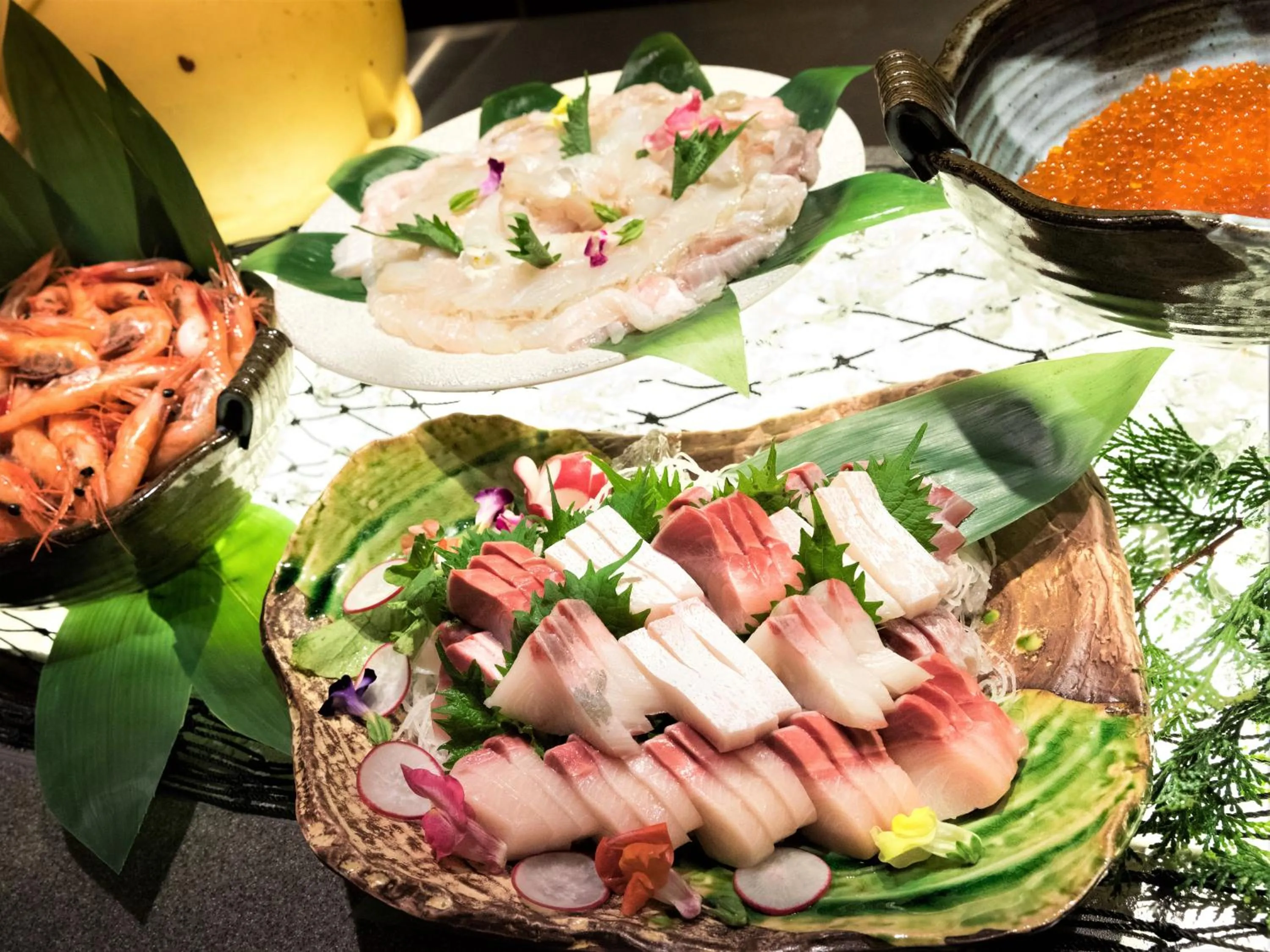 Restaurant/places to eat in Hakodate Yunokawa Onsen Umi to Akari Hewitt Resort