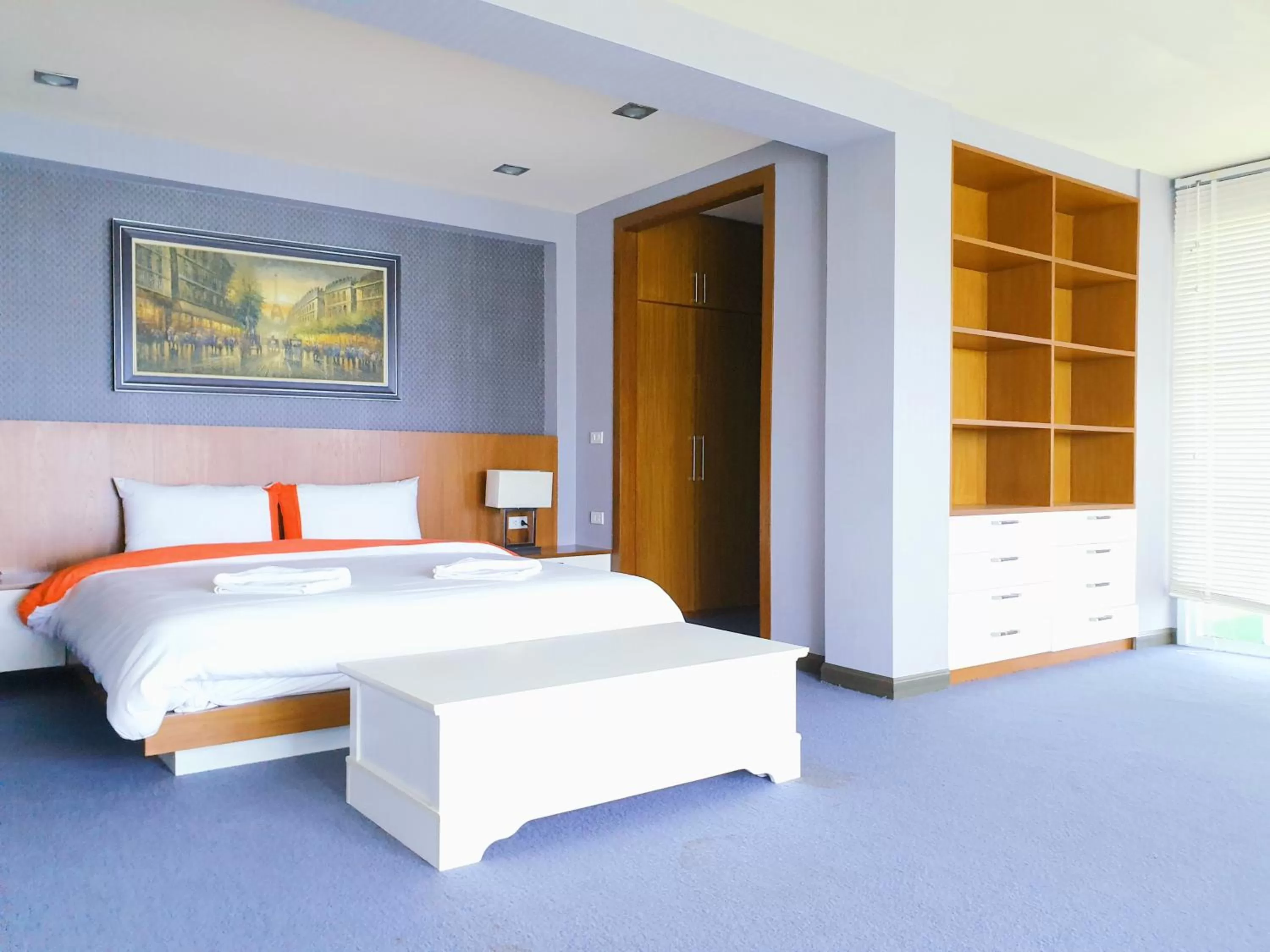 Bed in โรงแรม ชาโตว์วิสต้า