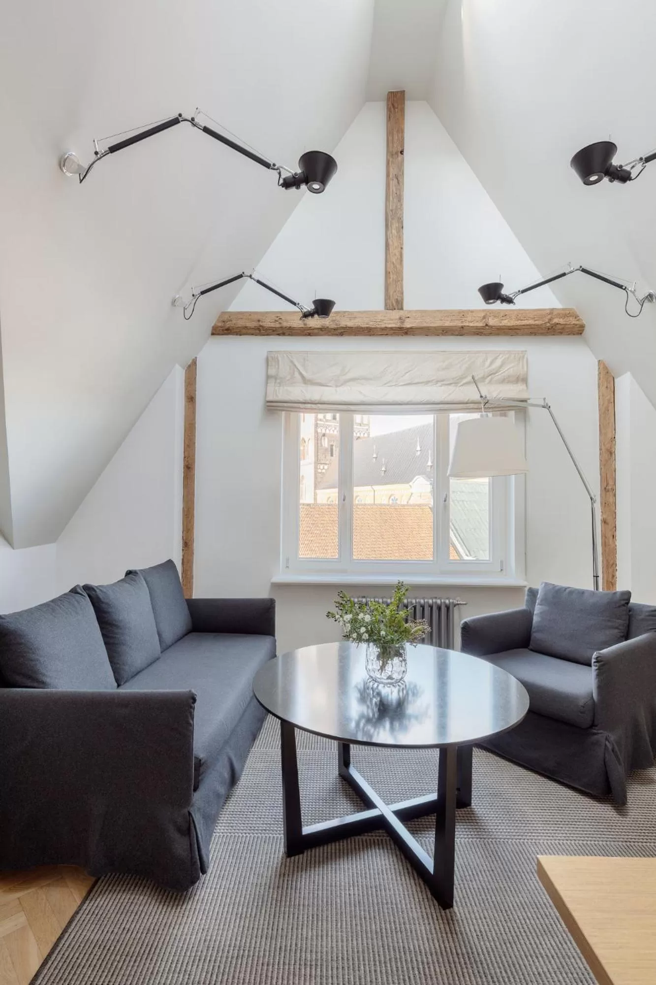 Seating area in Neiburgs Hotel