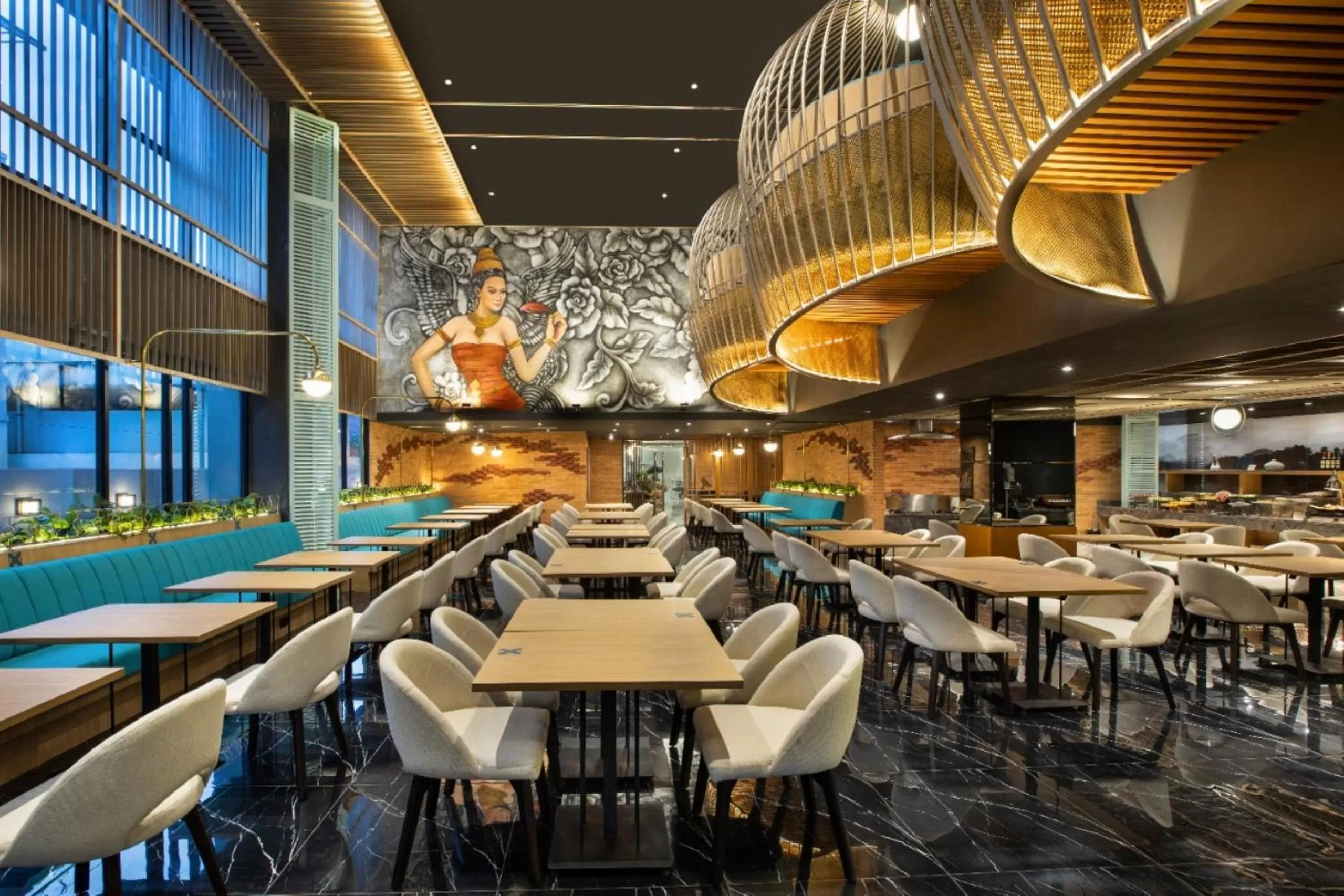 Restaurant/places to eat in The Manohara Hotel Yogyakarta