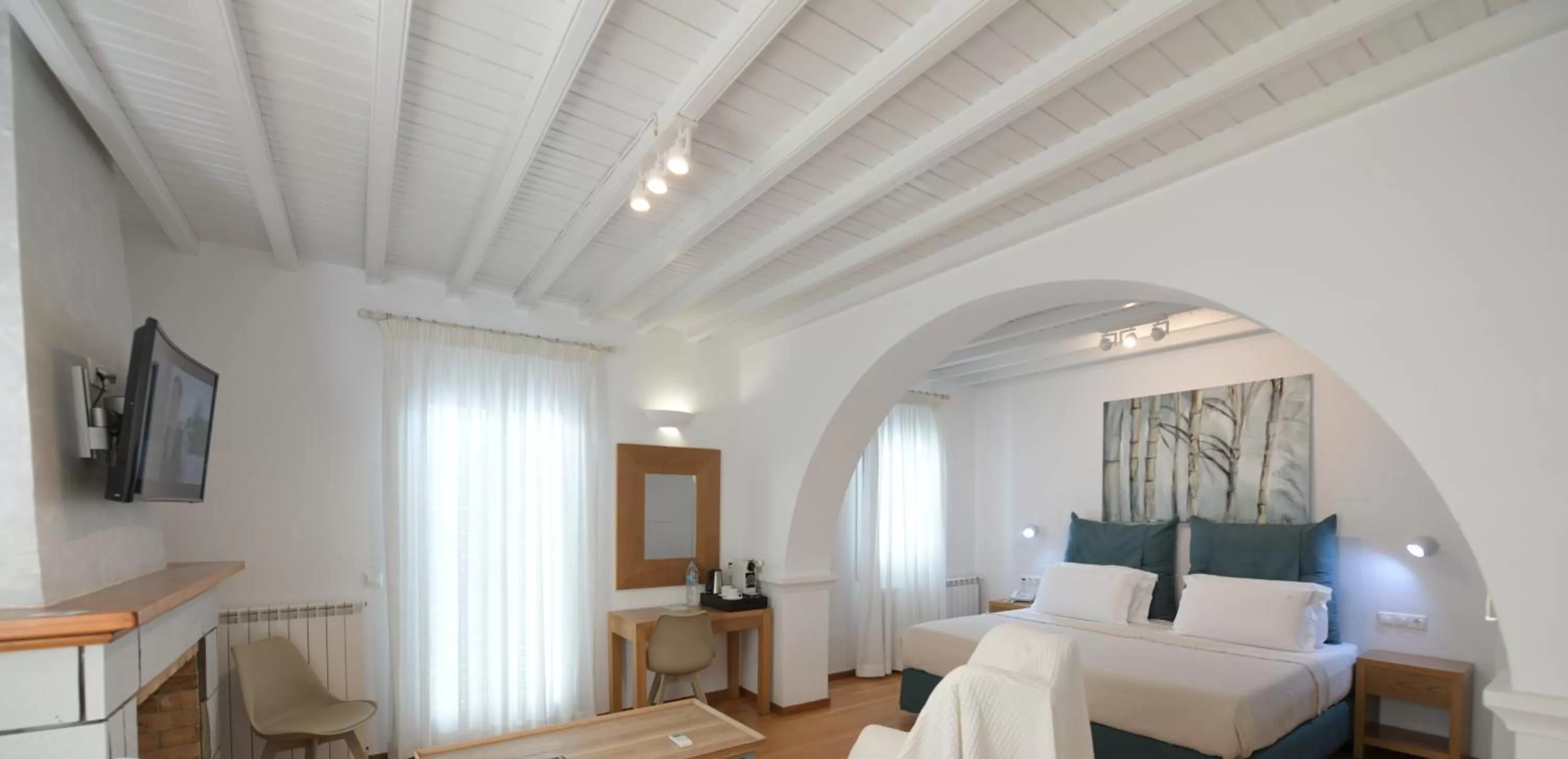 Photo of the whole room, Bed in Elena Hotel Mykonos