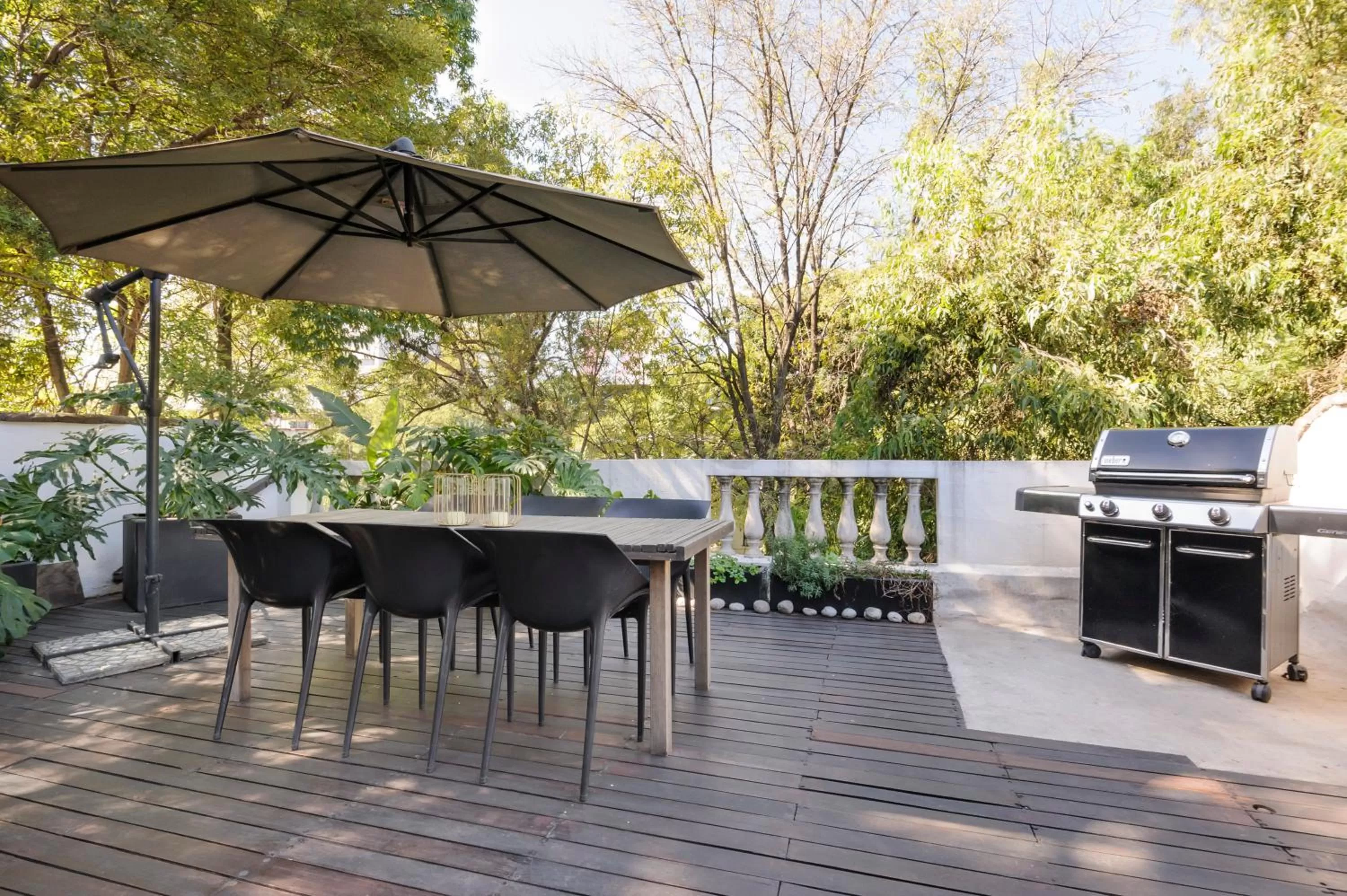 Patio, BBQ Facilities in Casa Wynwood Roma Norte