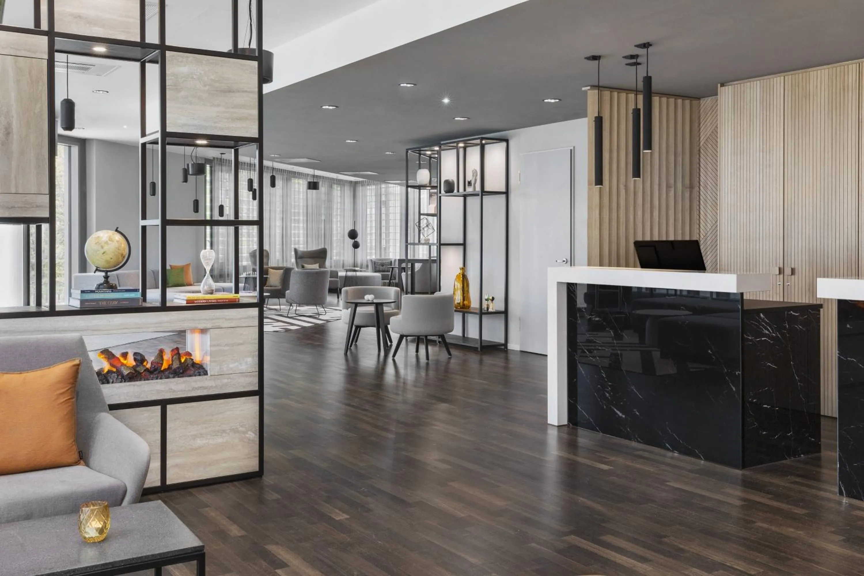 Lobby or reception in Residence Inn by Marriott Munich Ostbahnhof