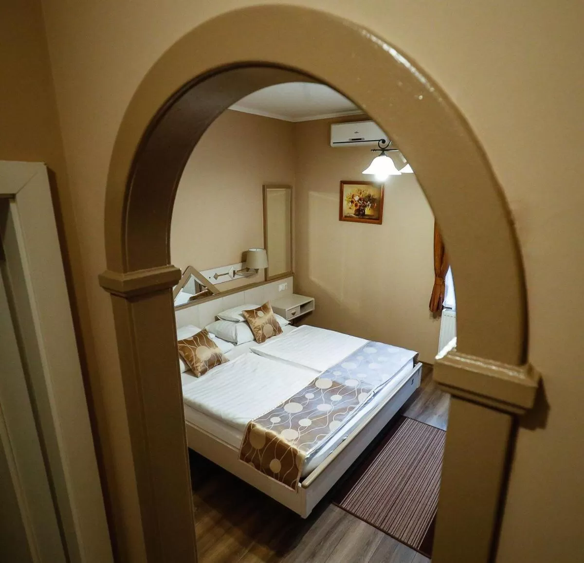 Bed in Gőzmalom Étterem és Panzió