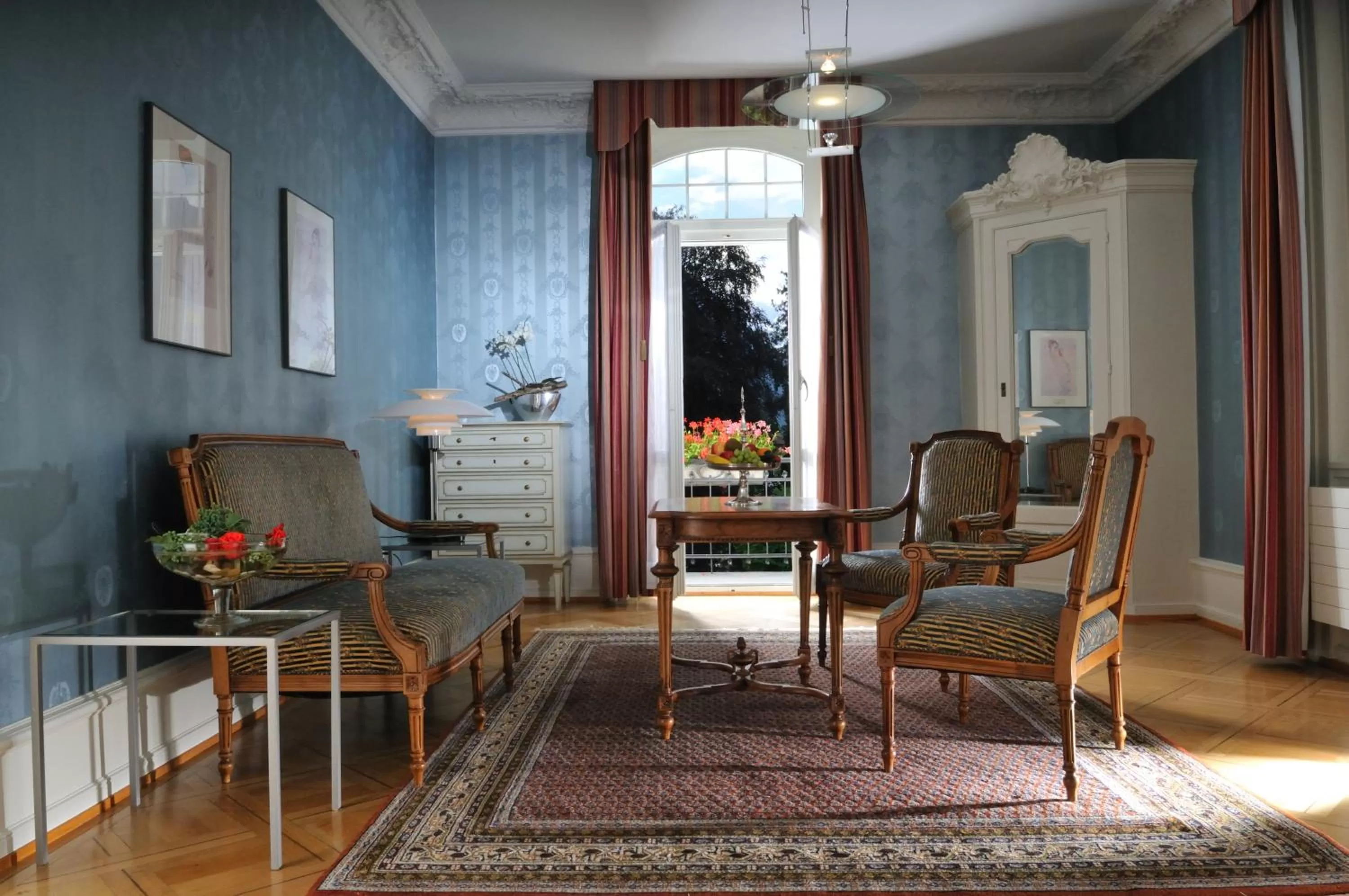 Seating area in Royal St. Georges Hotel Interlaken - MGallery Collection