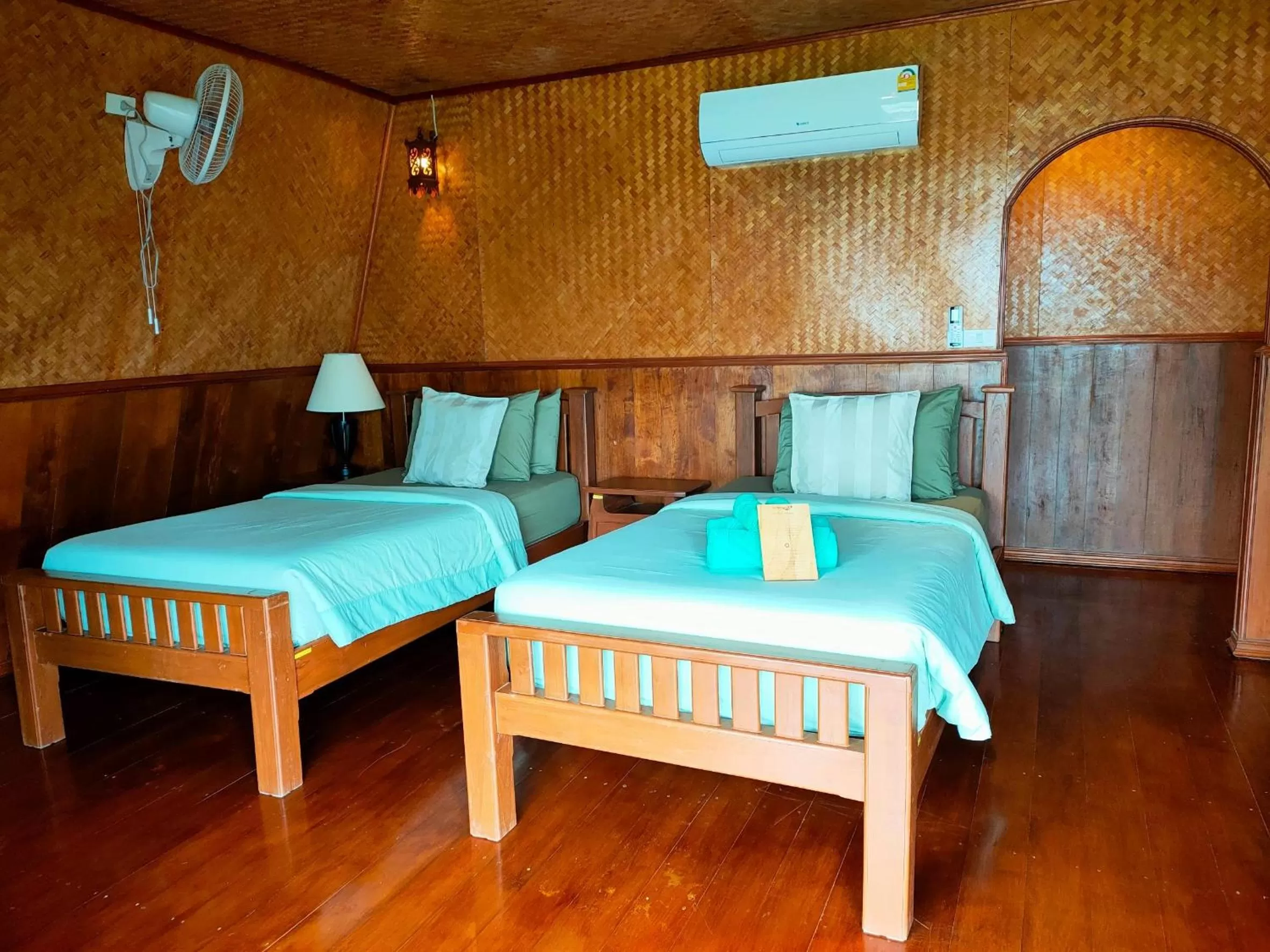 Property building, Bed in Koh Kood Beach Resort