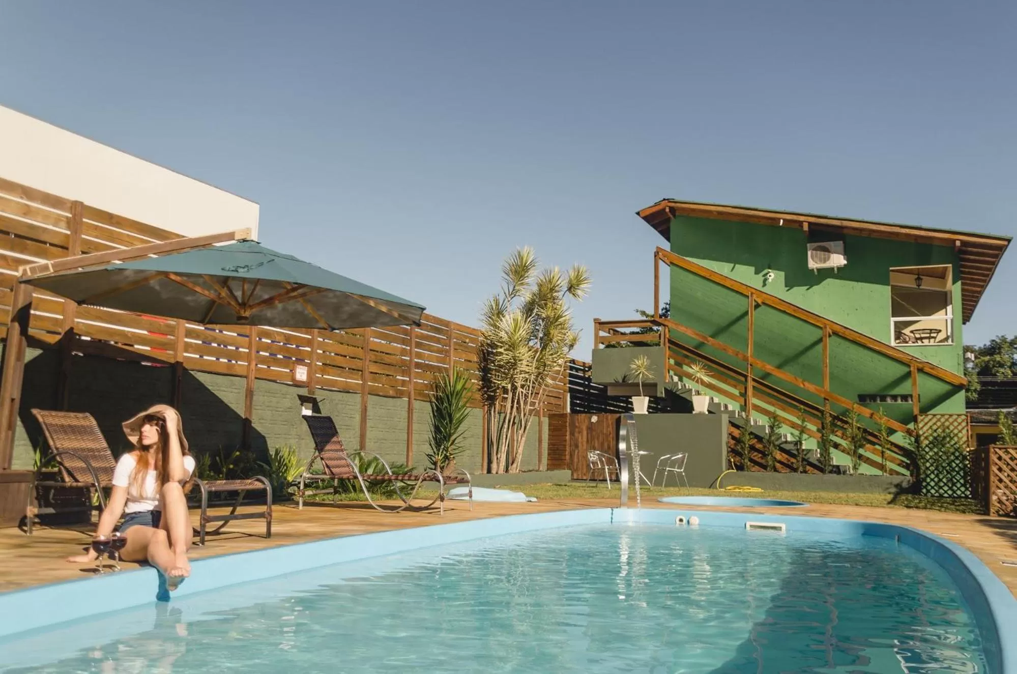 Swimming Pool in Pousada Ilha da Magia