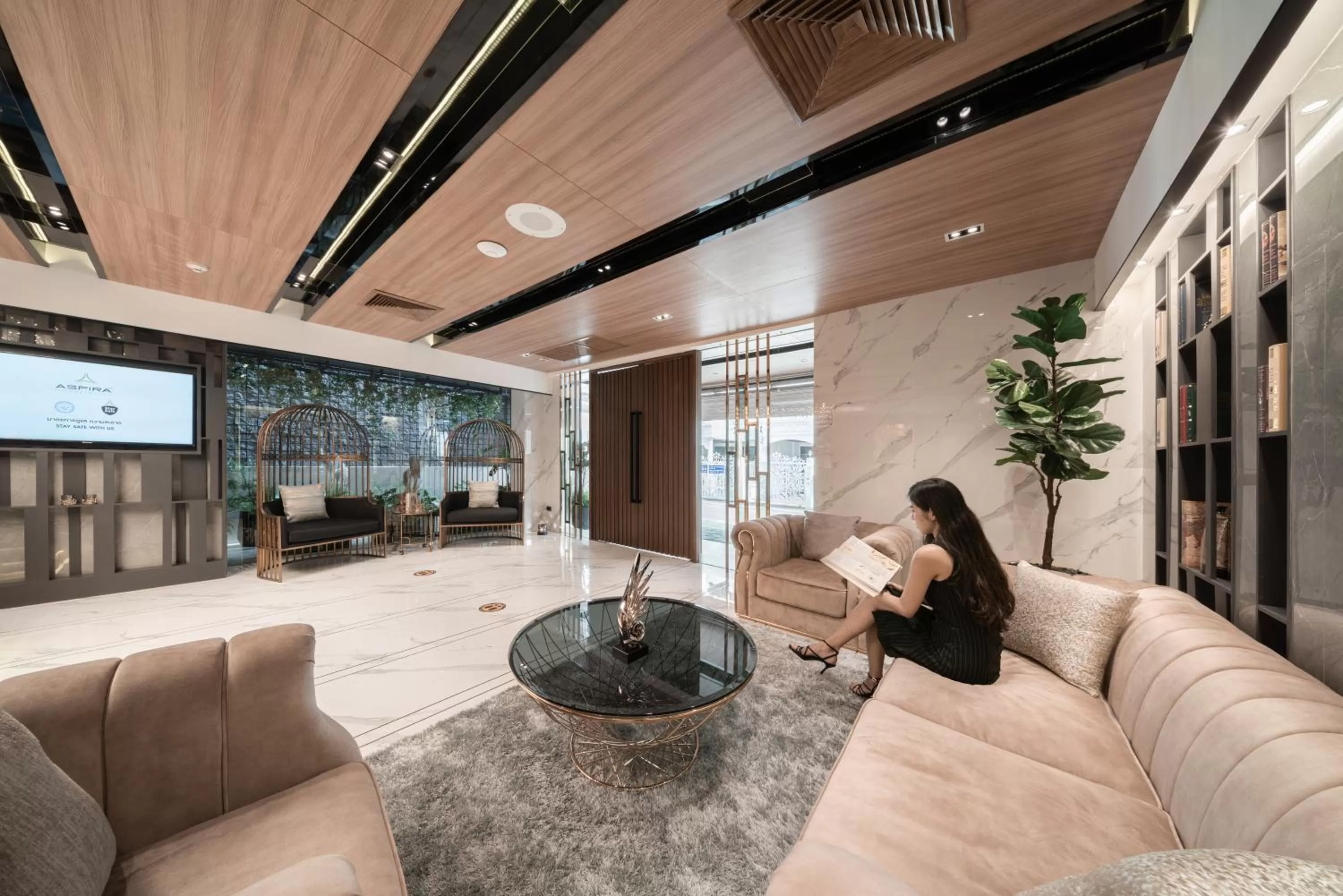Lobby or reception in Aspira Parc Sukhumvit 22