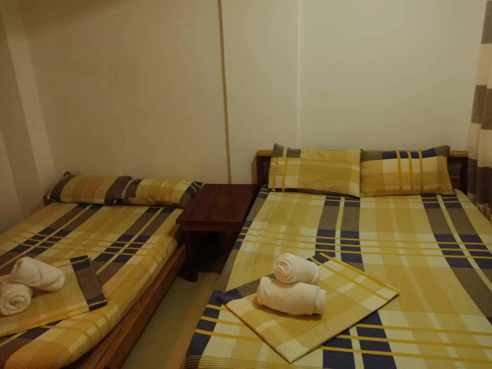 Bed in Victoria Beach House