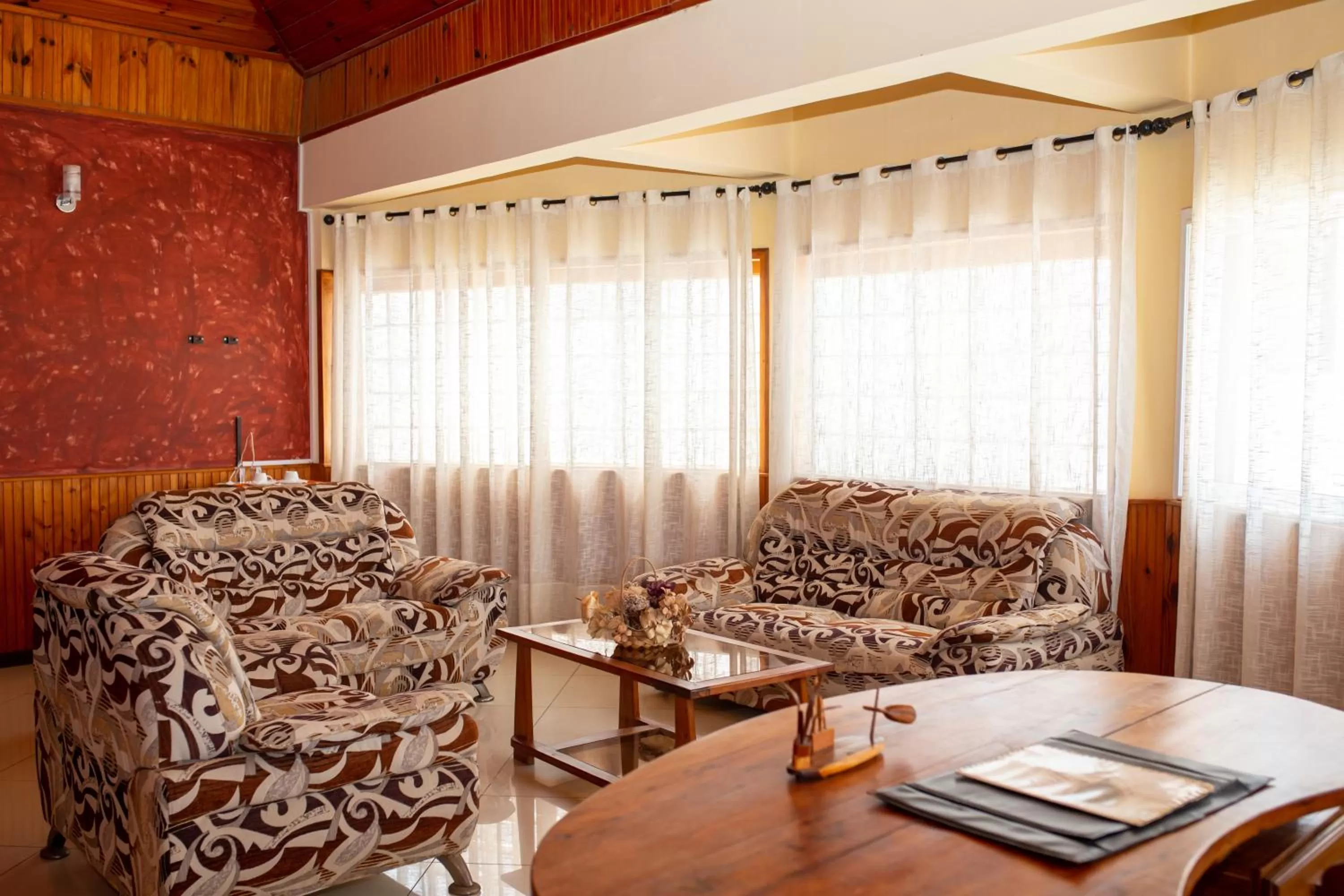 Living room in Amazone Hotel Tulear