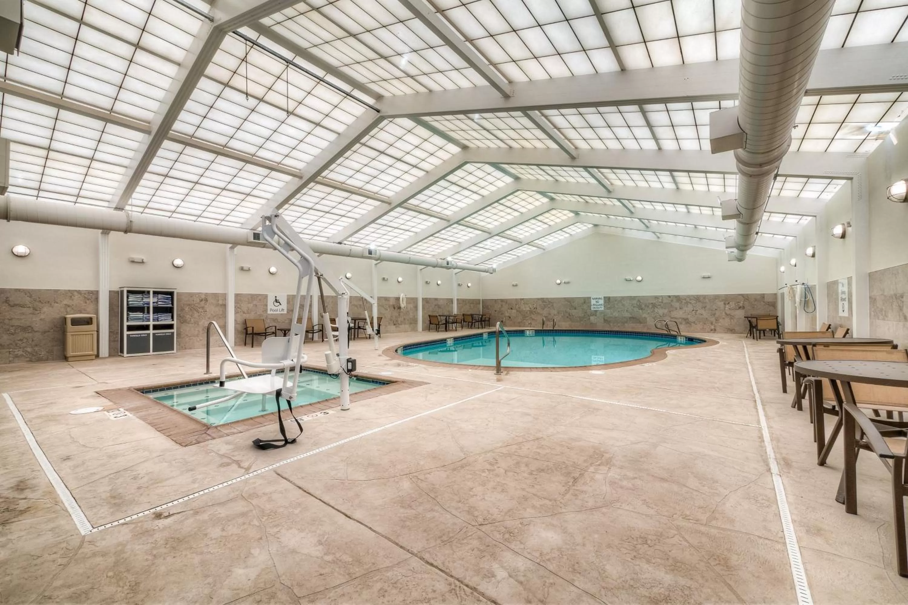 Swimming pool in Holiday Inn Tacoma Mall by IHG