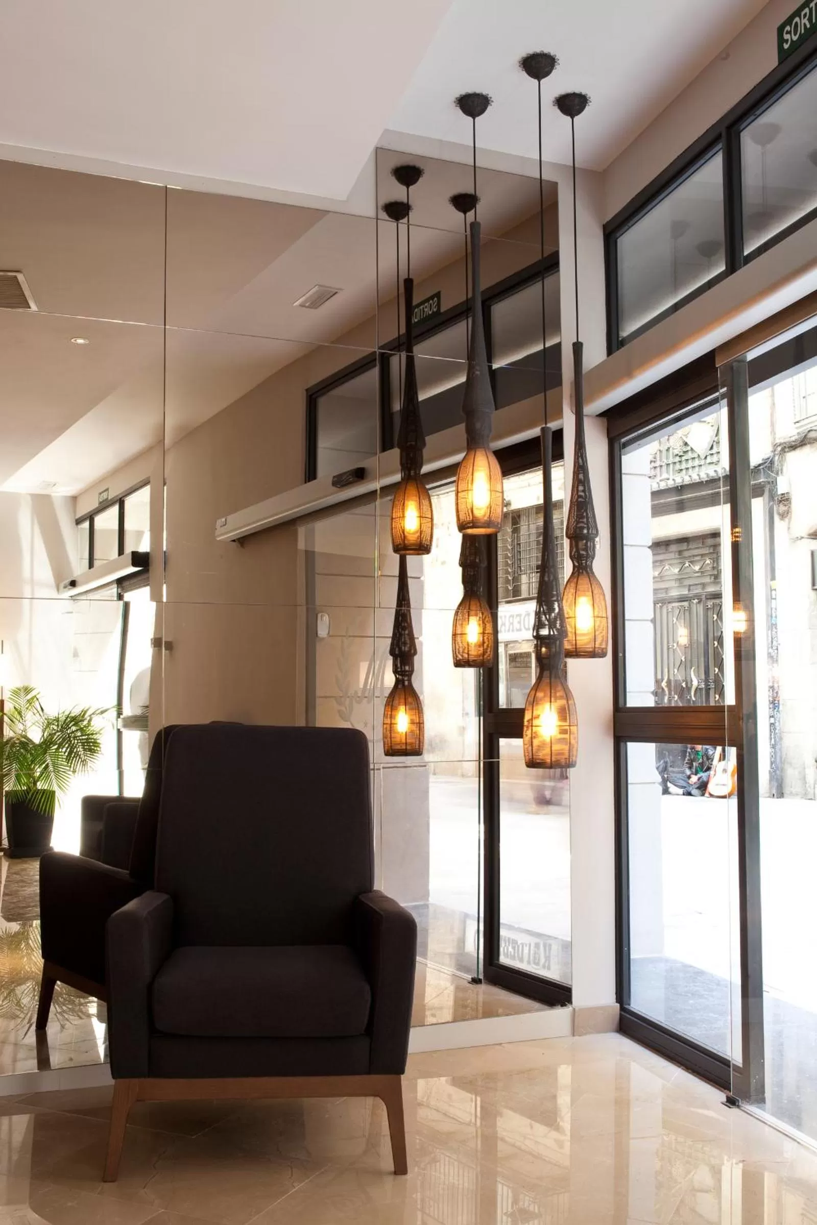 Lobby or reception in May Ramblas Hotel