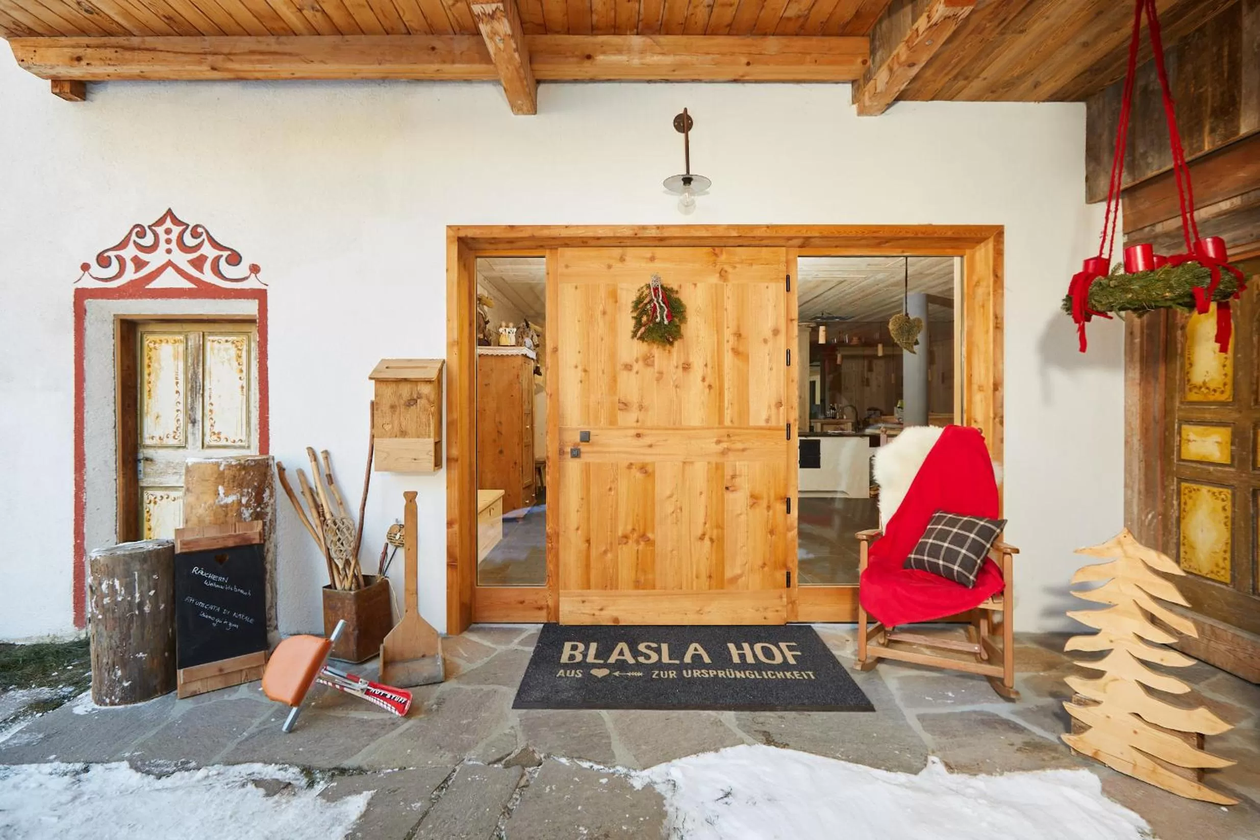 Facade/entrance in Bio Aparthotel Blaslahof