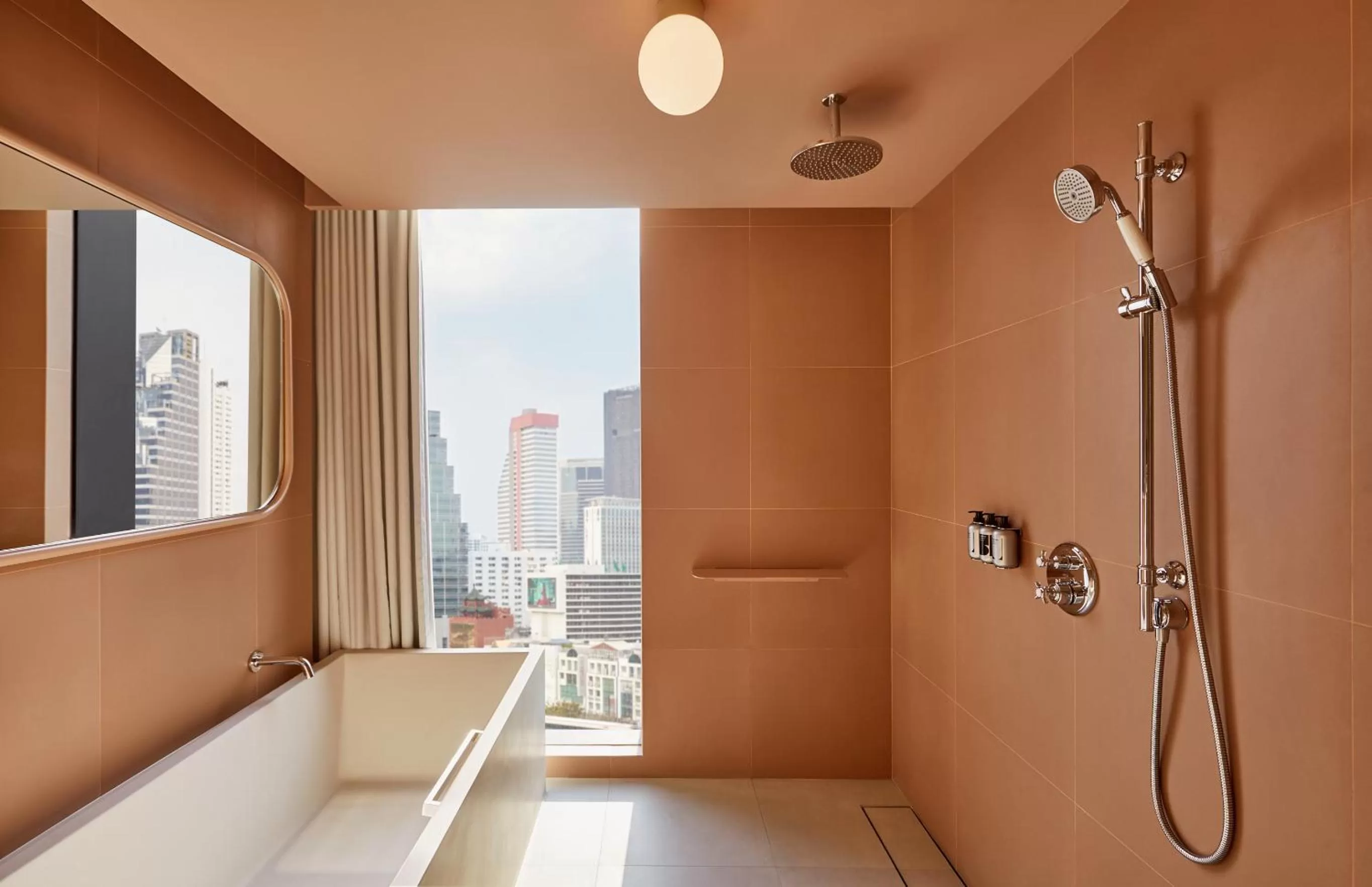 Shower in The Standard, Bangkok Mahanakhon