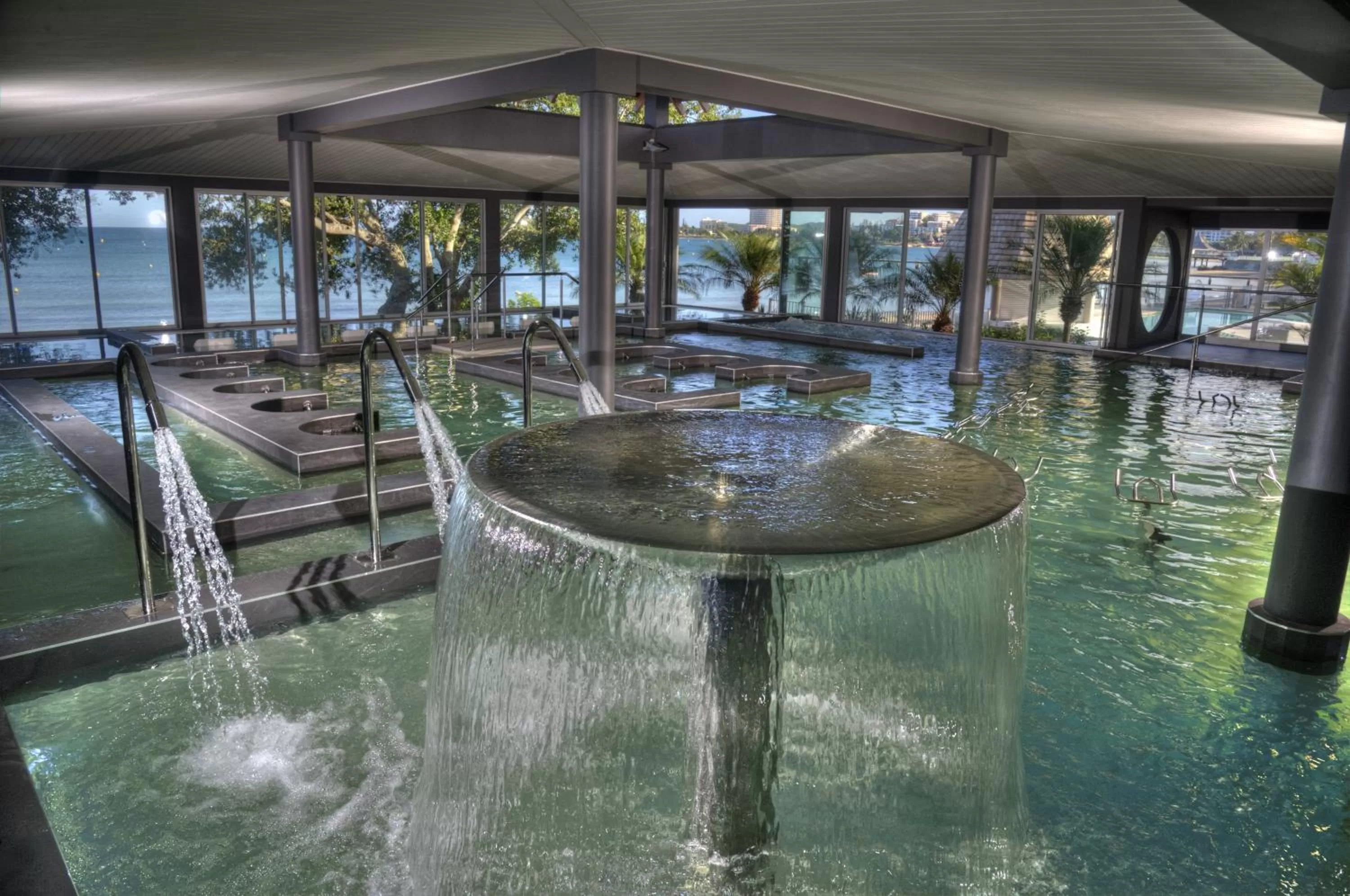 Hot Spring Bath in Chateau Royal Beach Resort & Spa, Noumea