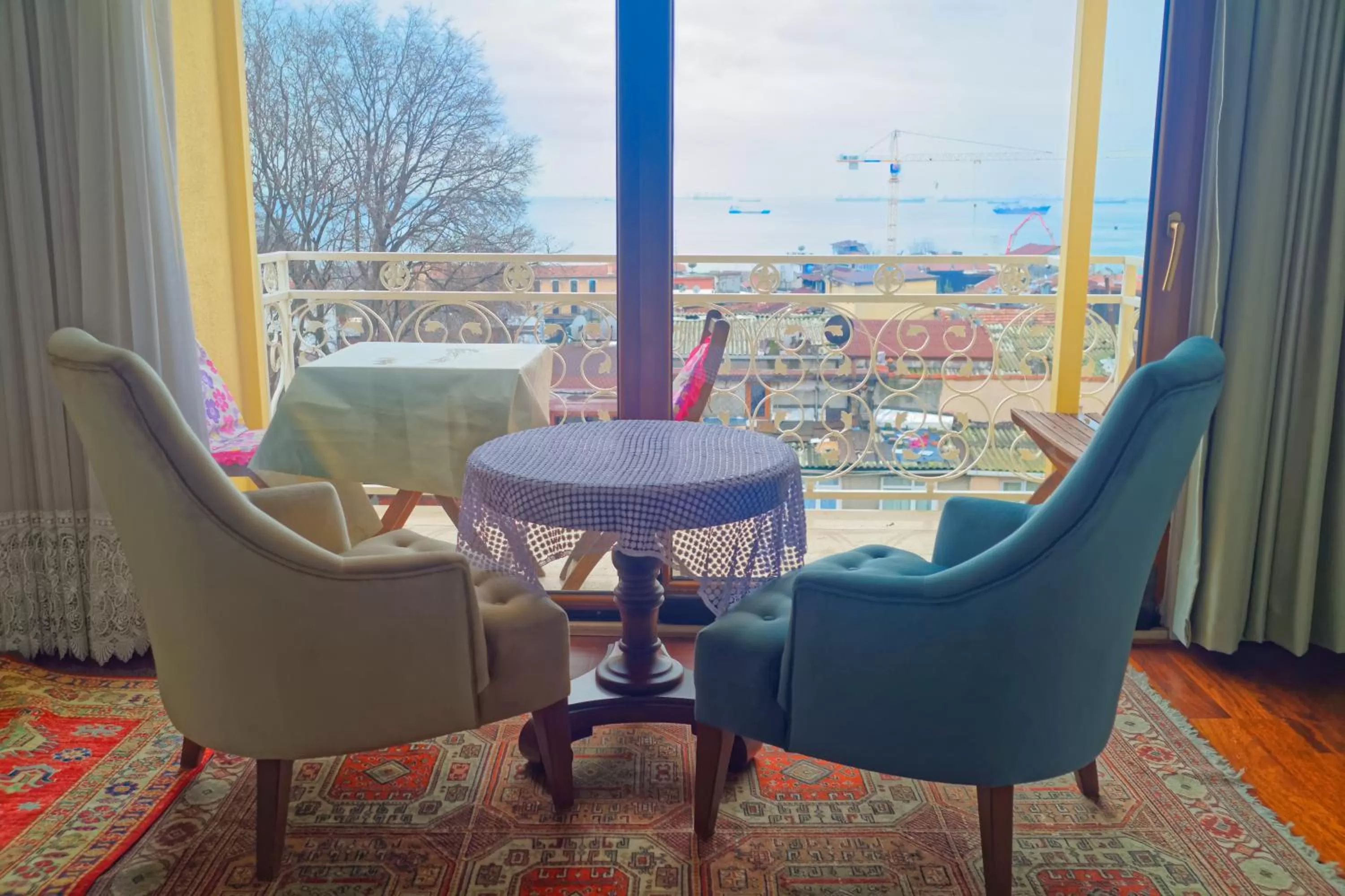 Balcony/Terrace in Ada Hotel Istanbul