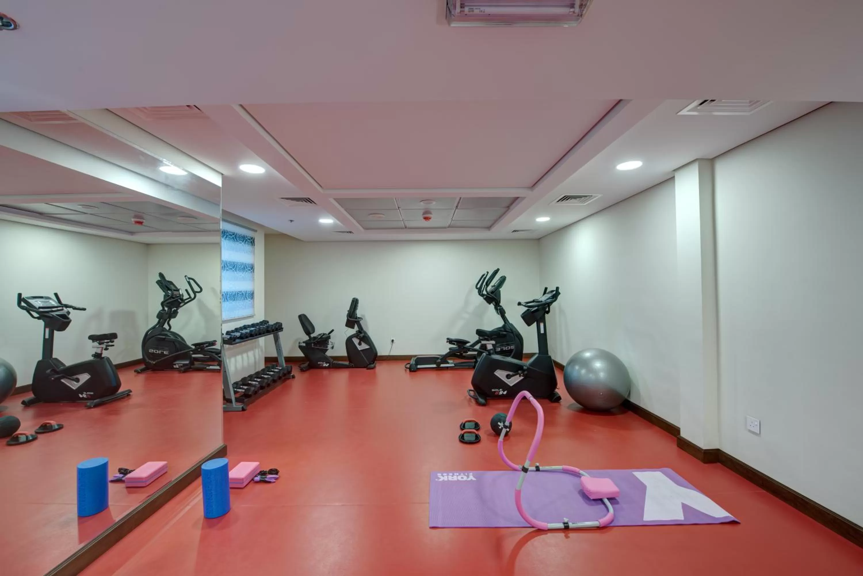 Fitness centre/facilities in Center Hotel Sharjah