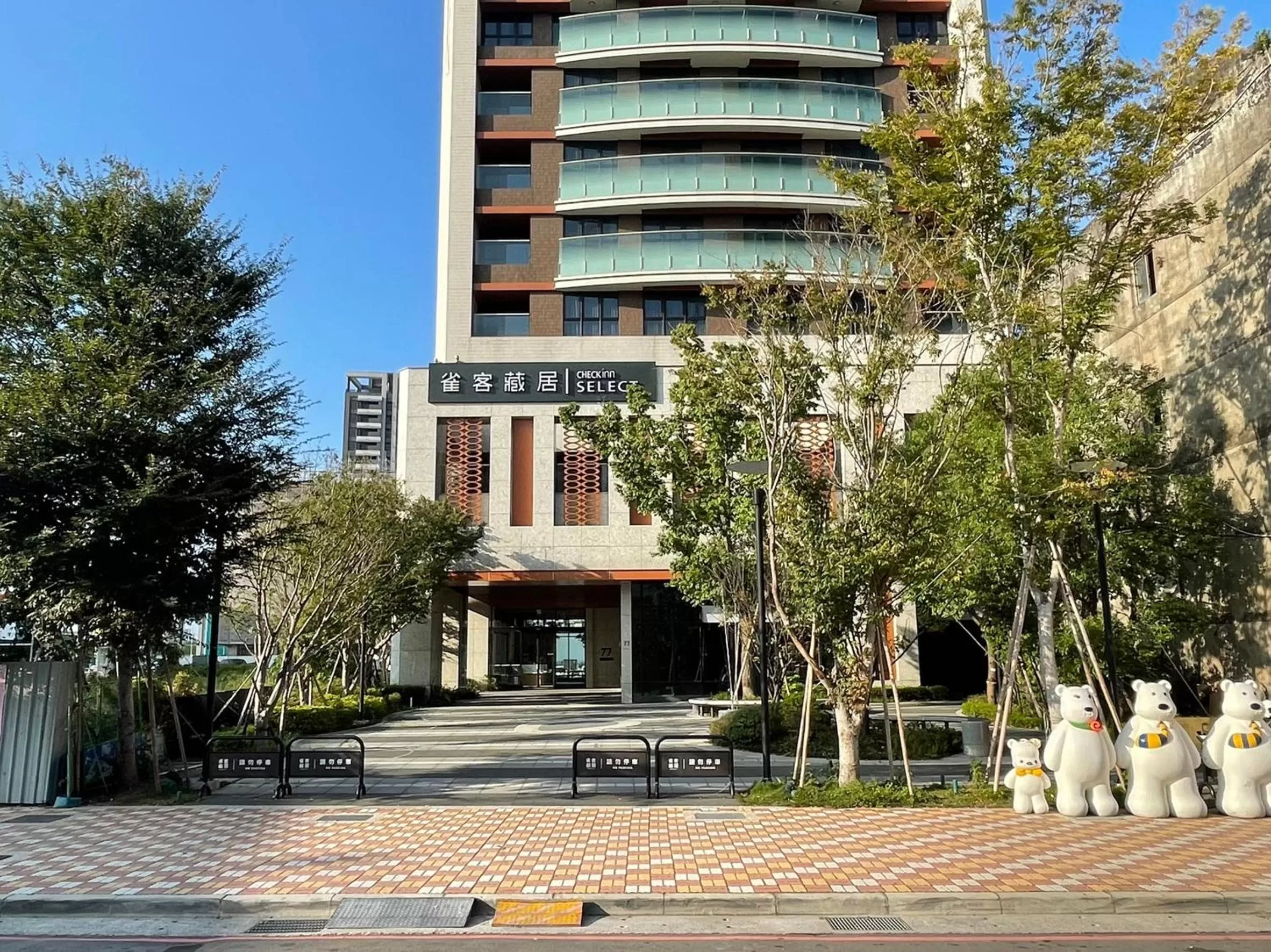 Property building in CHECK inn Select New Taipei Sanchong