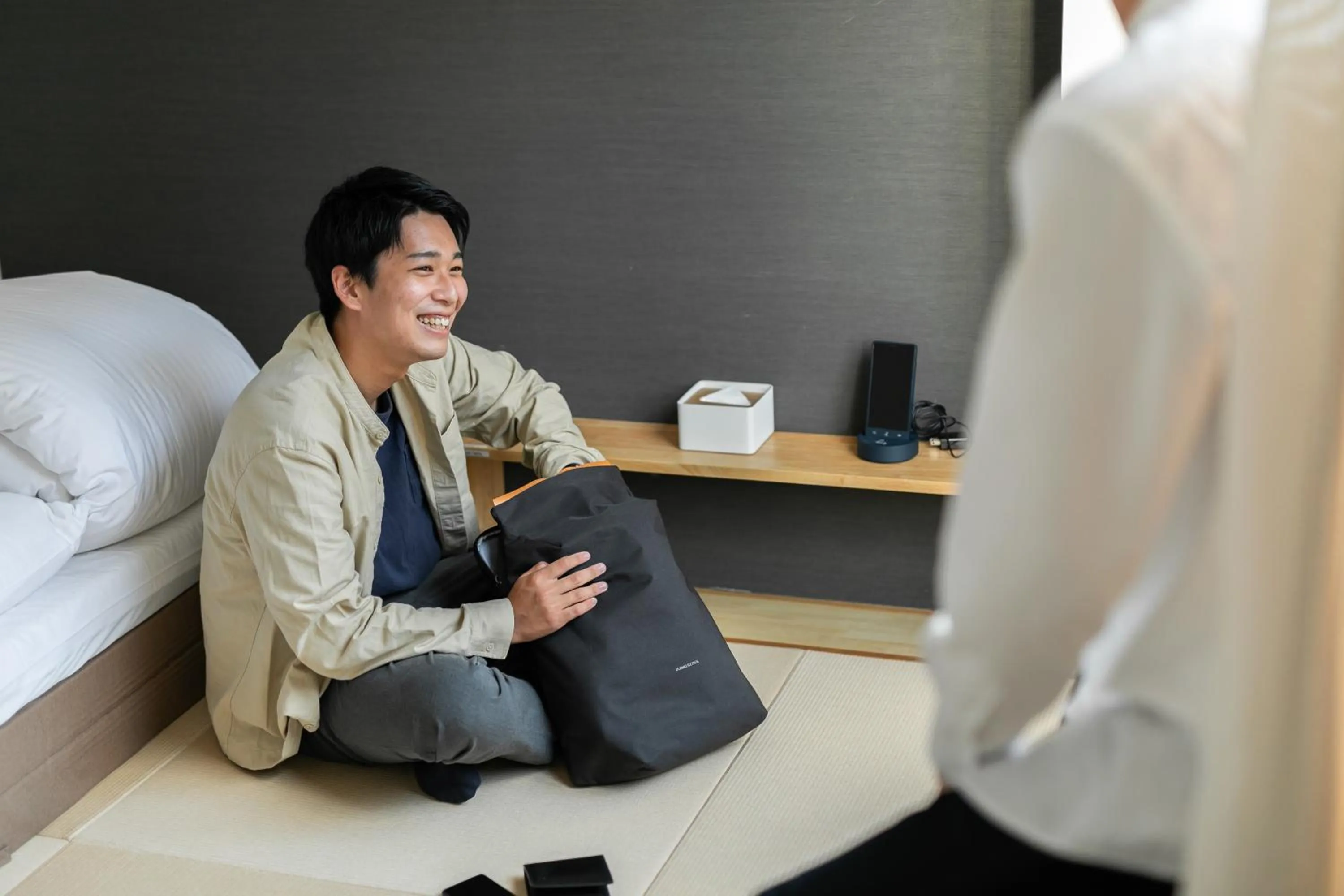 Bed in Imu Hotel Kyoto