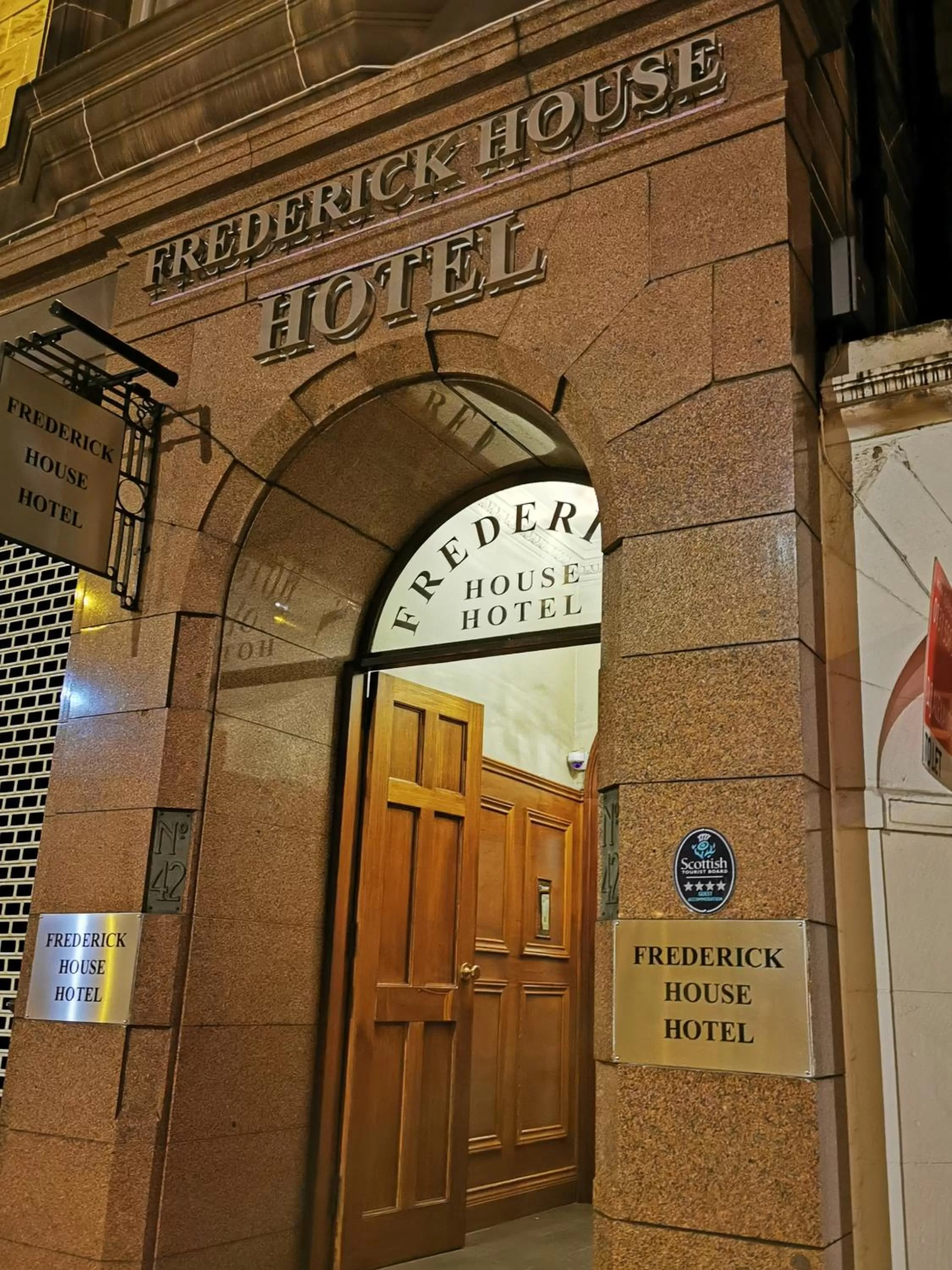 Property logo or sign in Frederick House Hotel