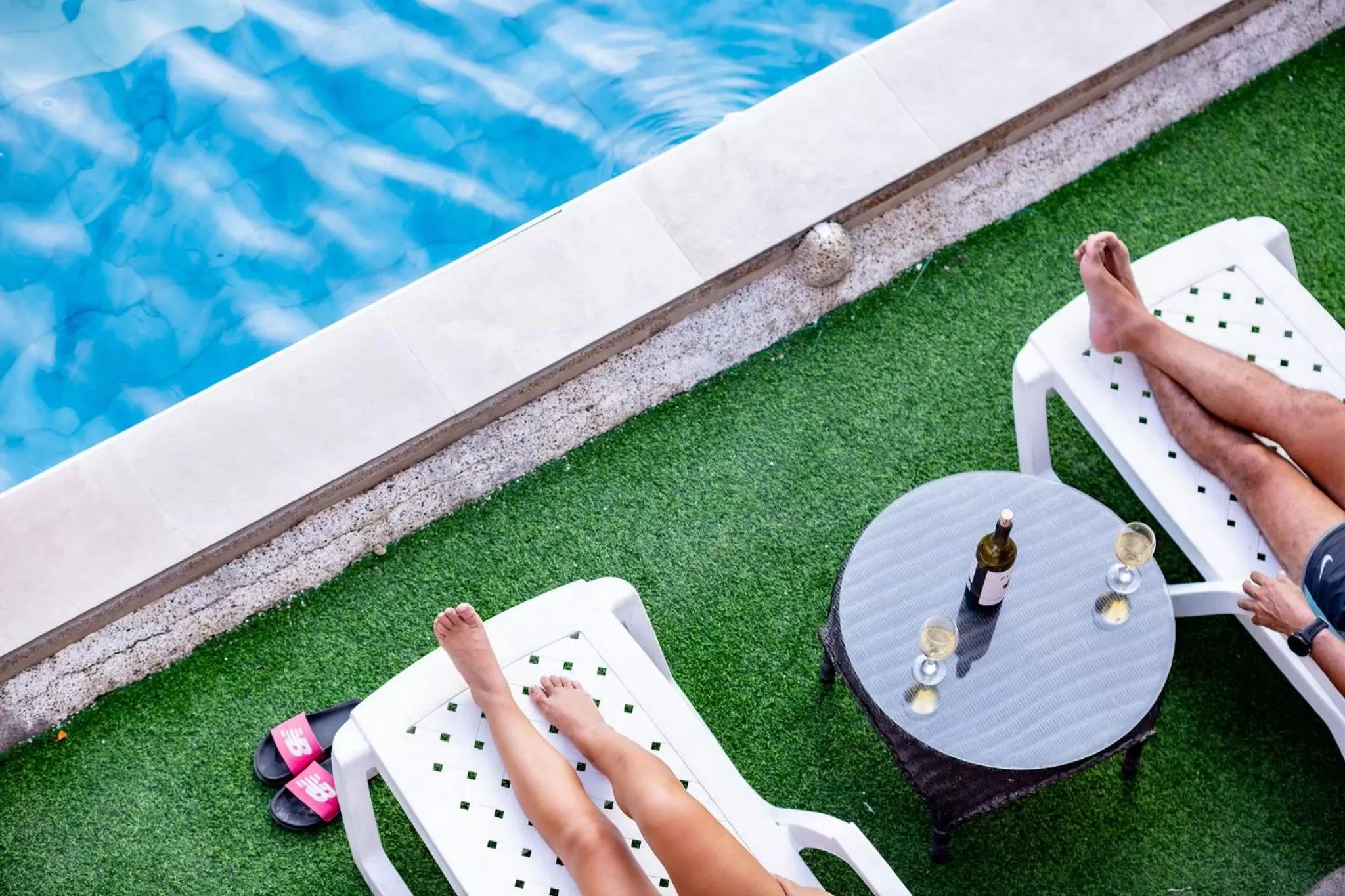 Patio in Hostal Antares