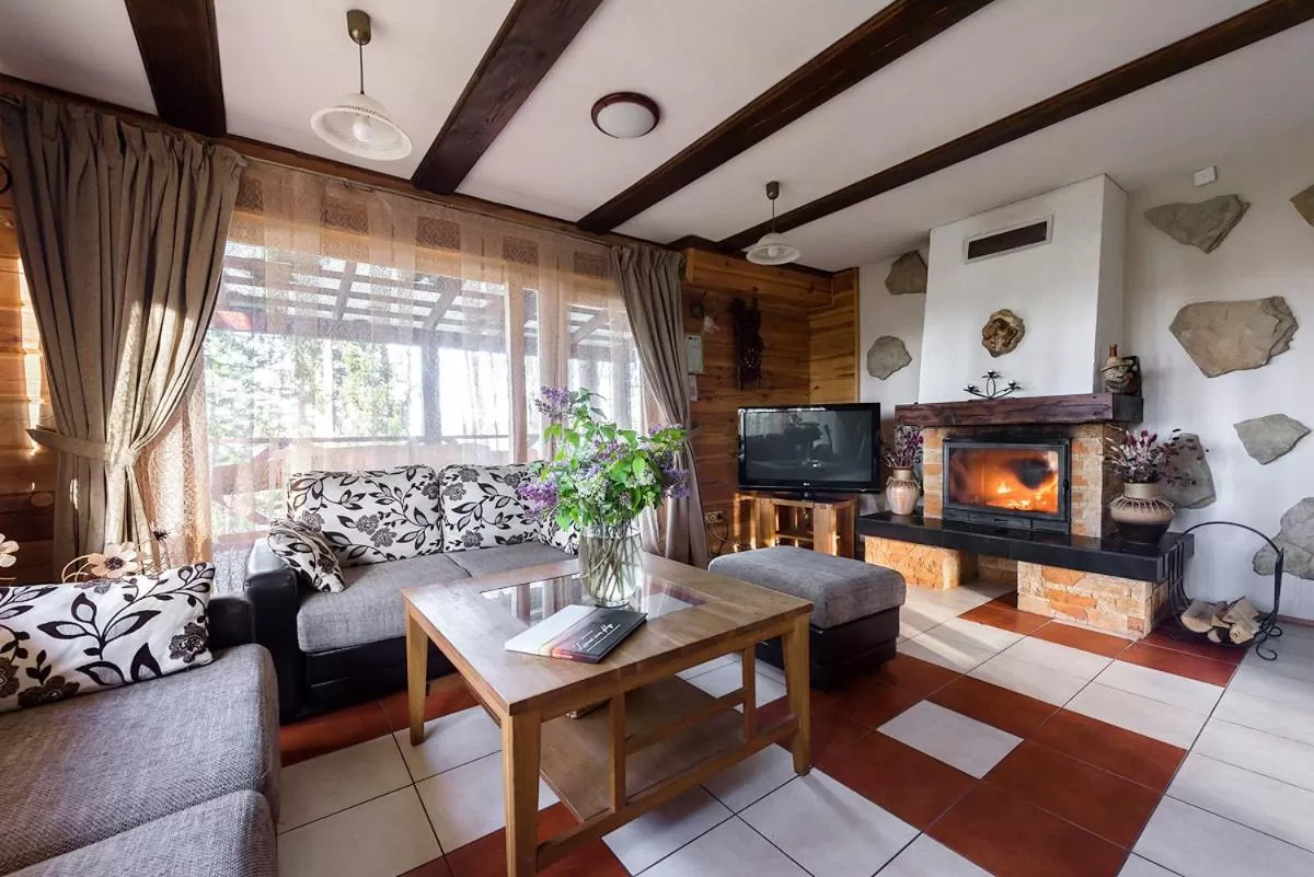 Seating Area in Svečių namai Smalvas