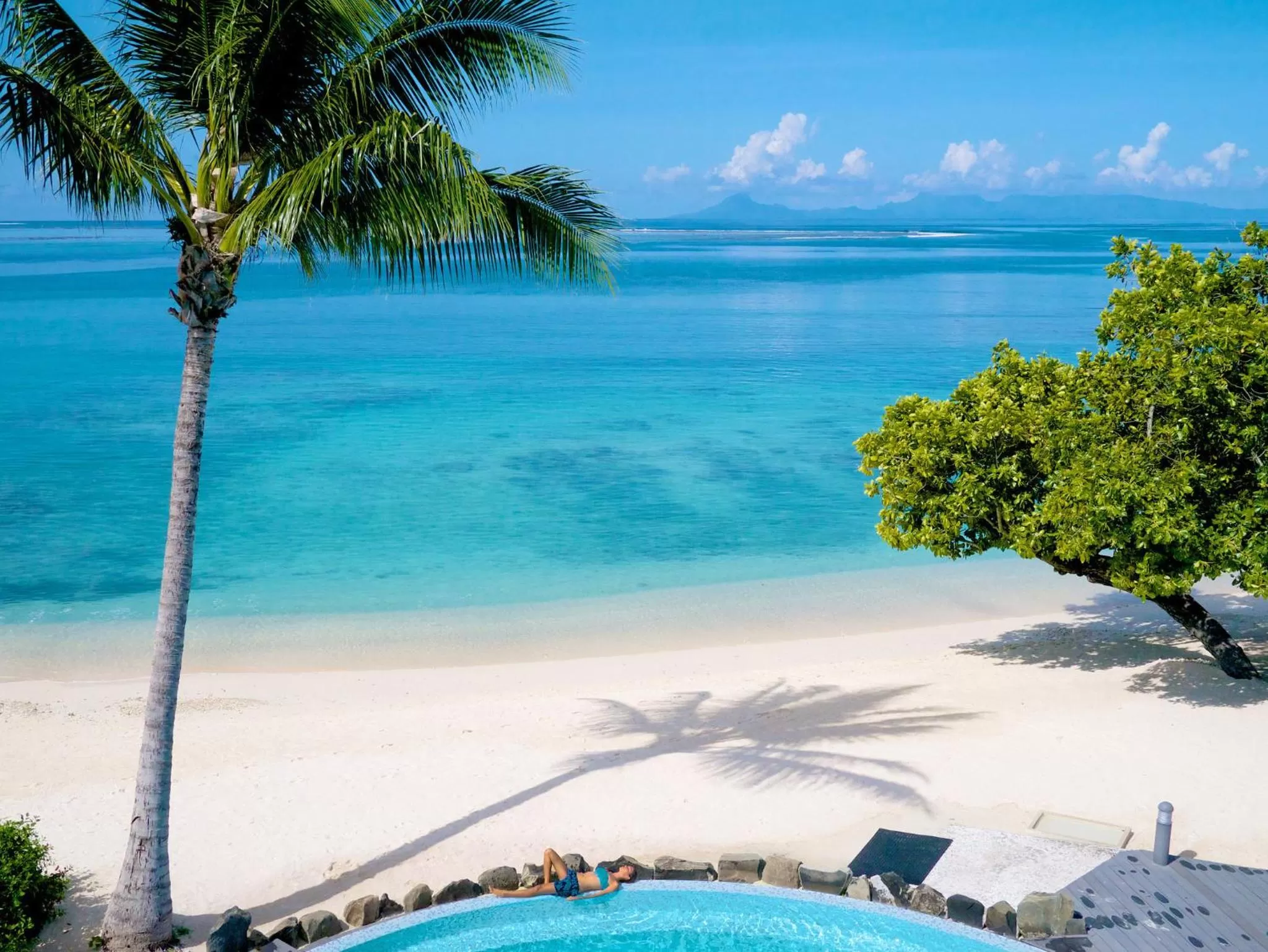 View (from property/room) in Maitai Lapita Village Huahine