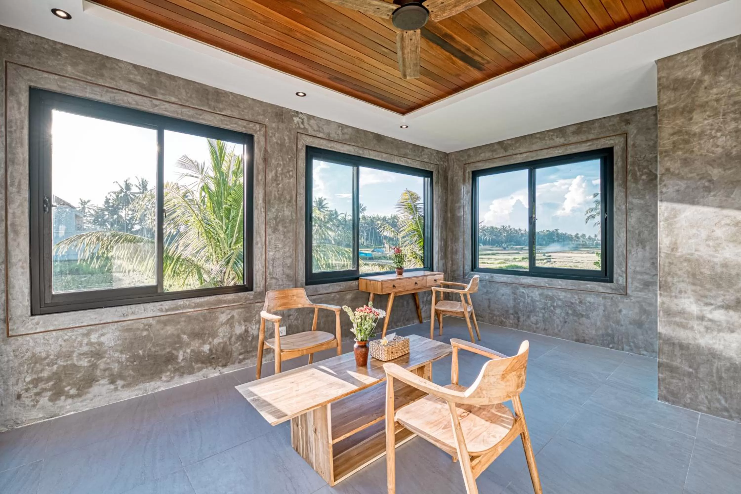 Living room in Villa Mirah Ubud