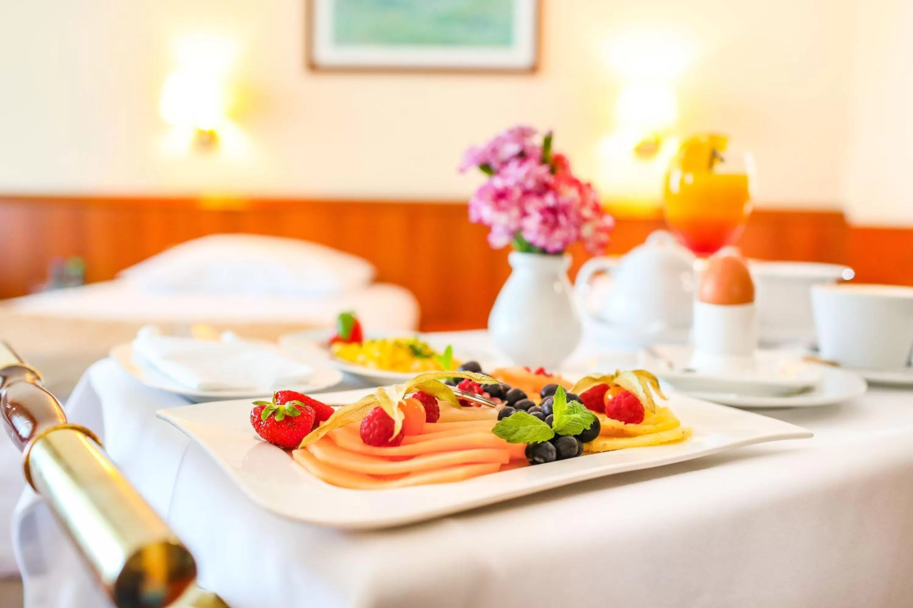 Food close-up in Hotel Belweder