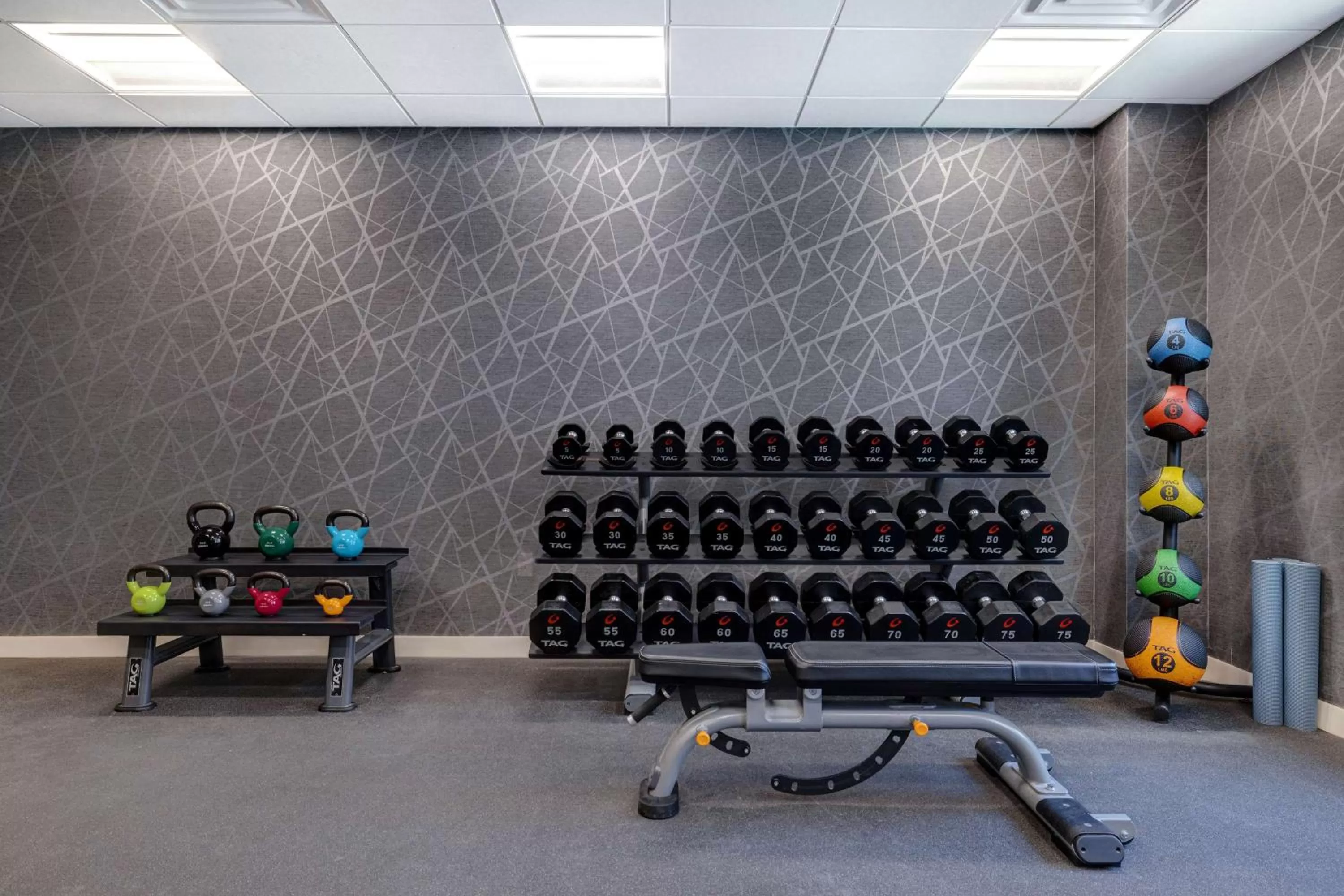 Fitness centre/facilities in Homewood Suites Lansdale