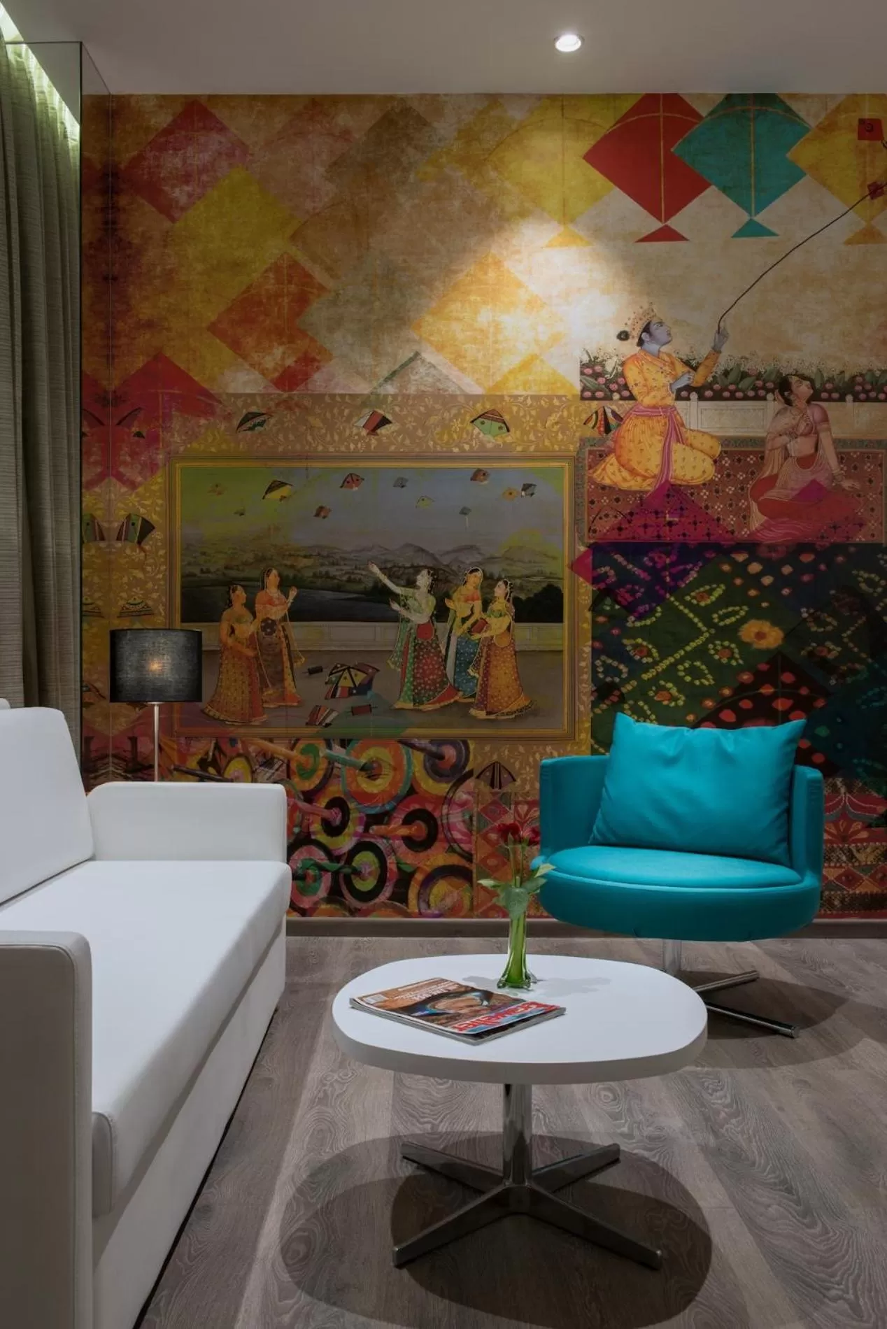 Living room in Eastin Residences Vadodara