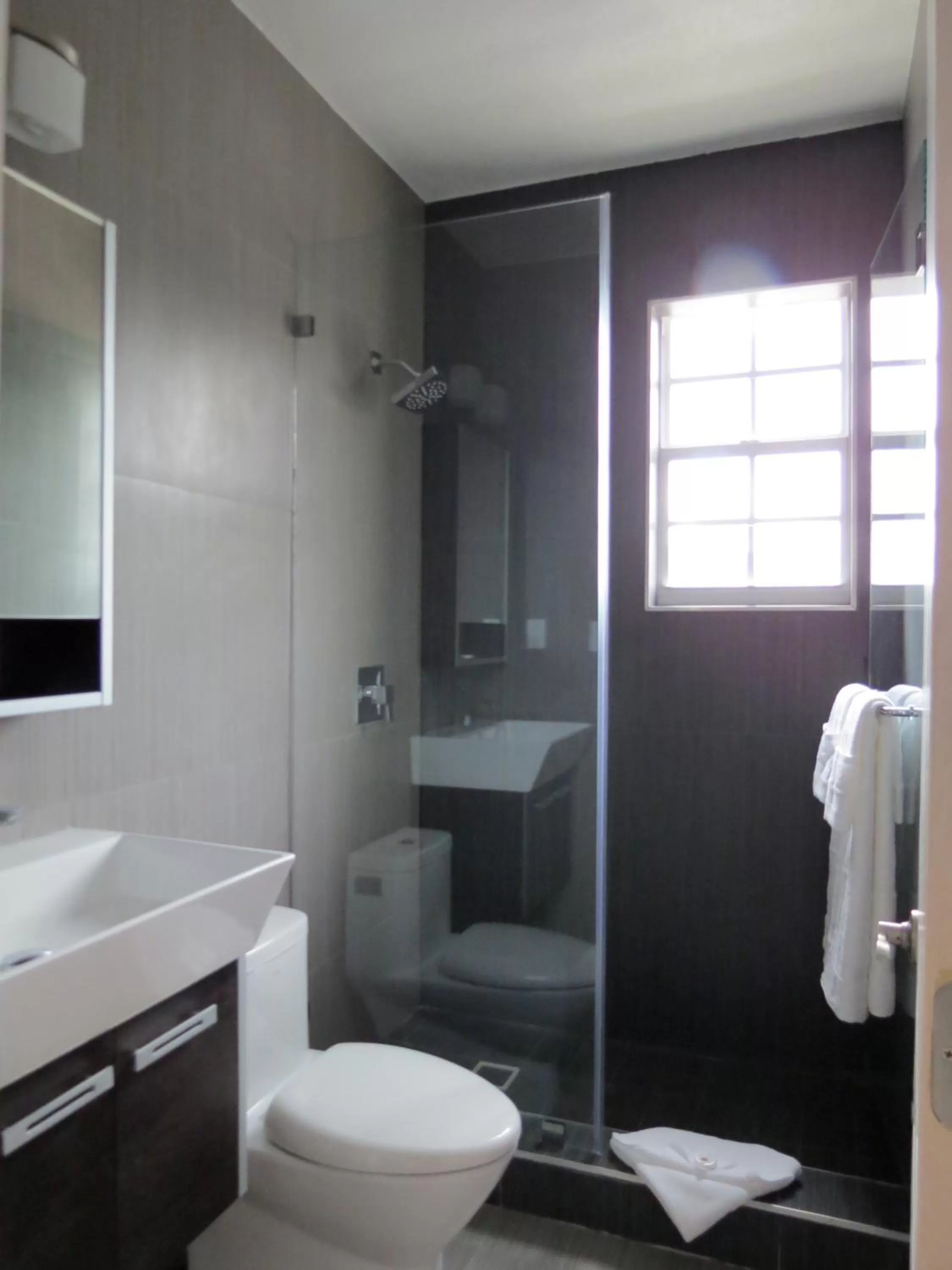 Shower in Harding Boutique Apartments