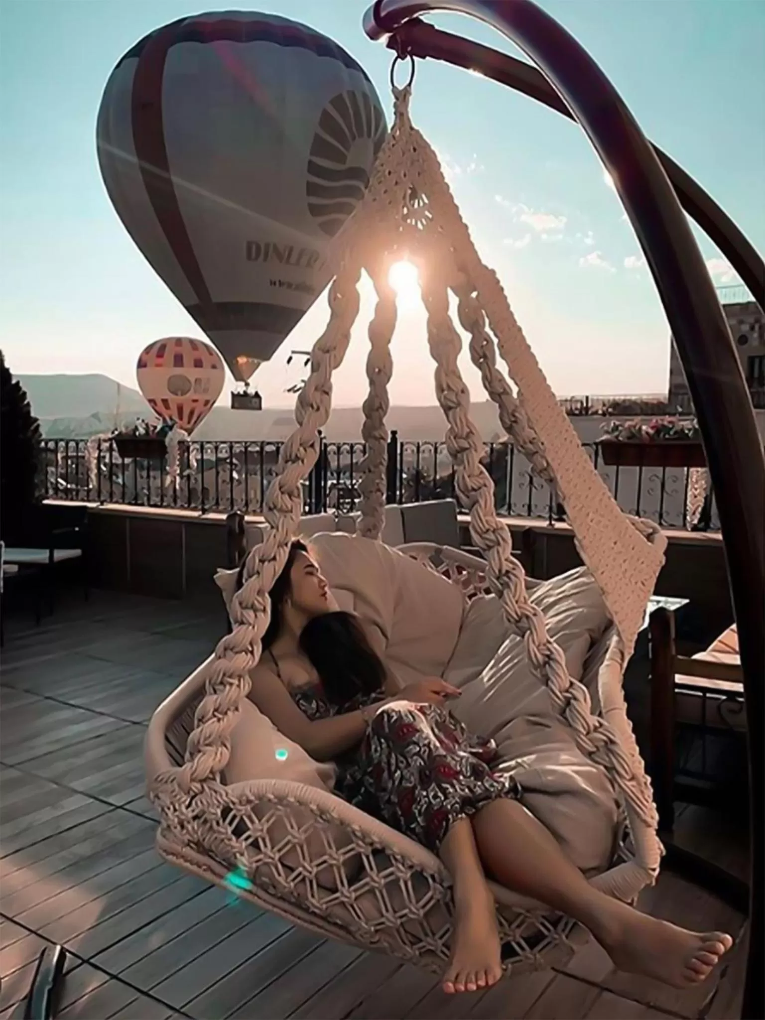 Balcony/Terrace in Milat Cave Hotel