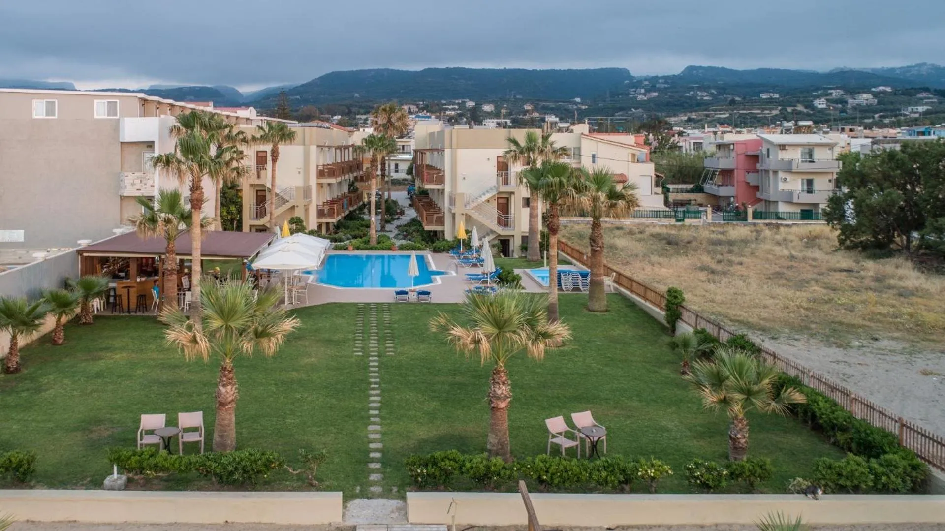 Swimming pool in Ilian Beach & Apartments