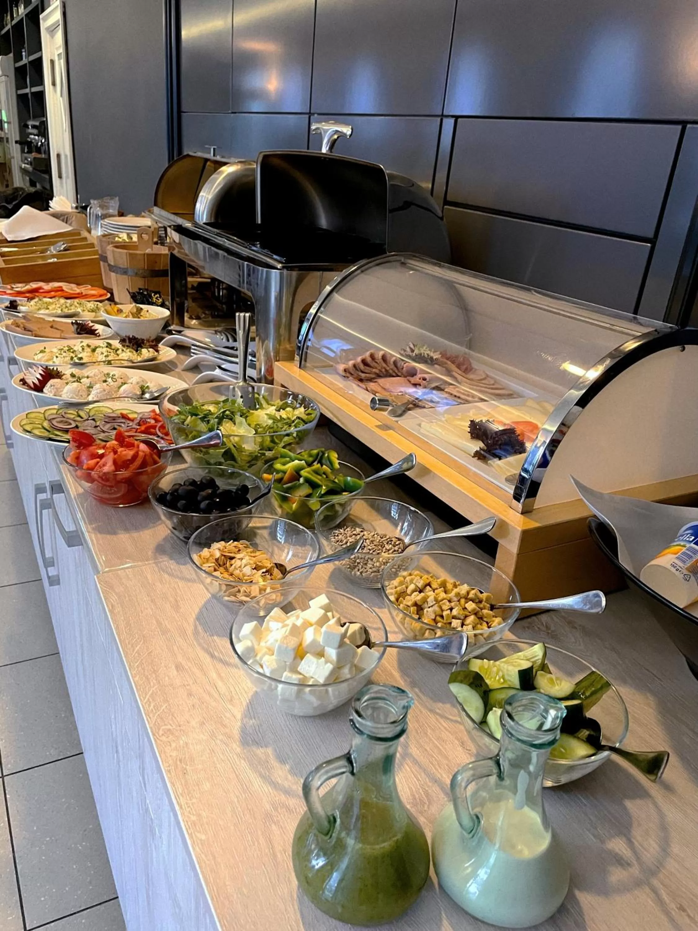 Breakfast, Food in Hotel Garden