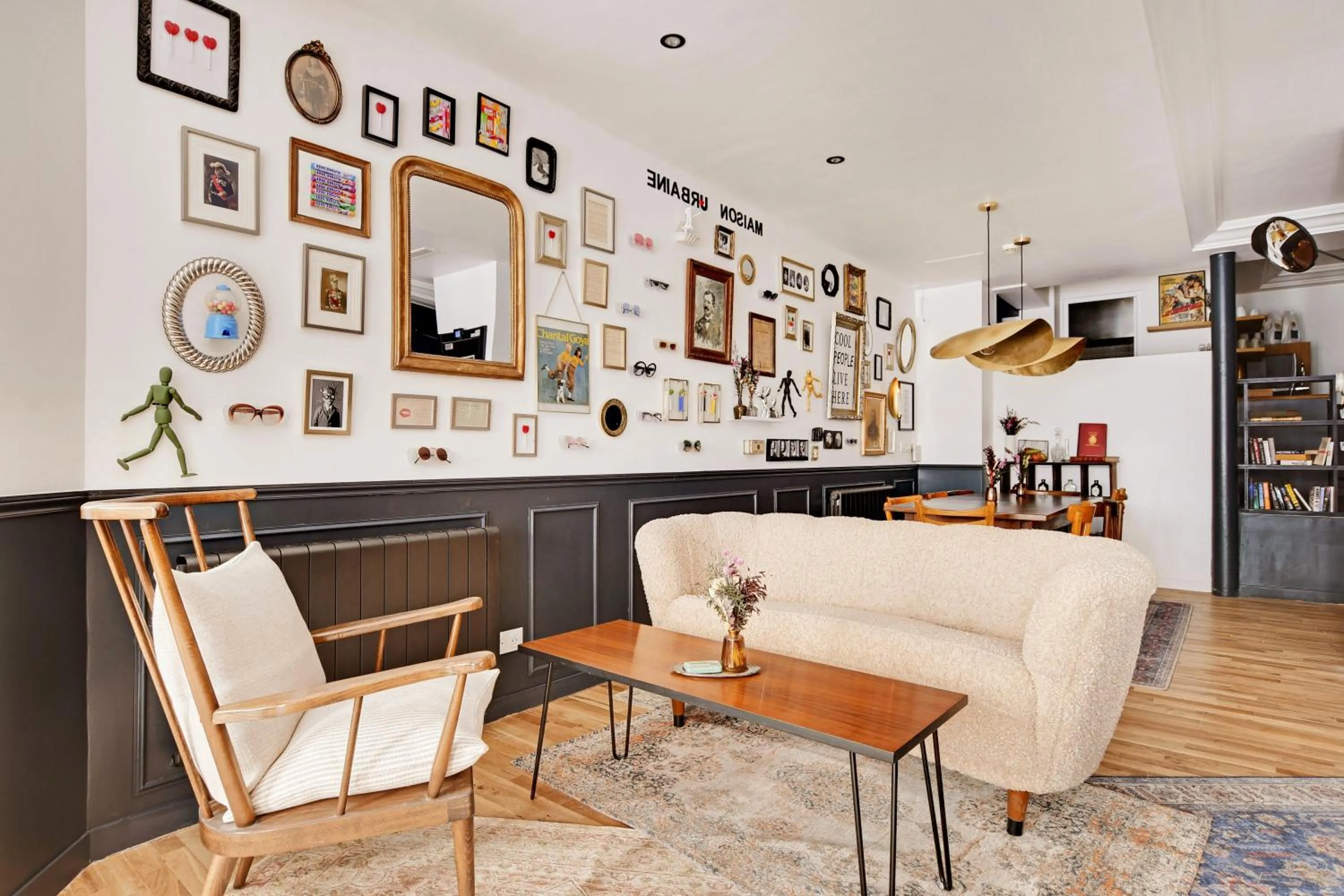 Living room in Hotel Trema