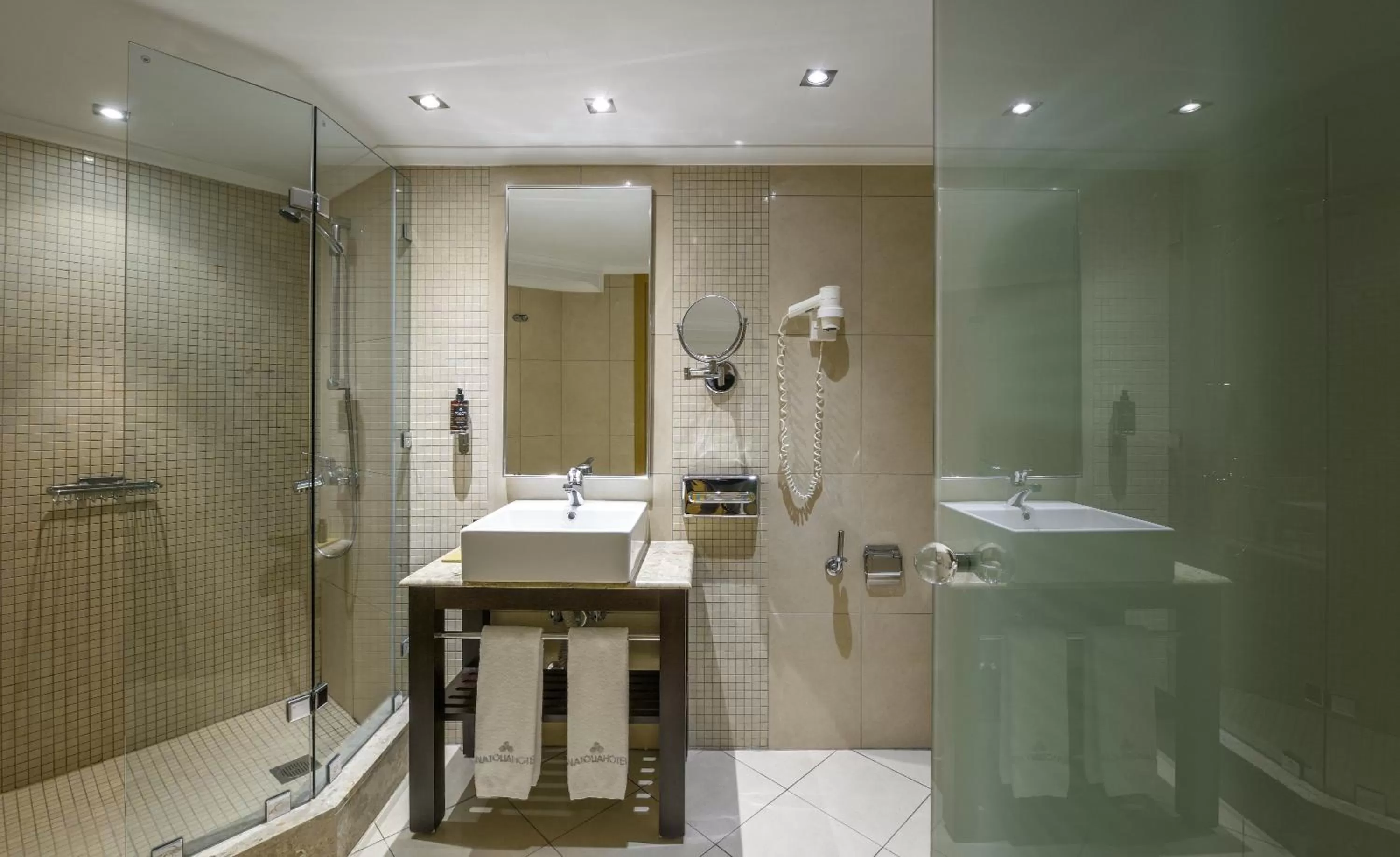 Shower in Anatolia Hotel