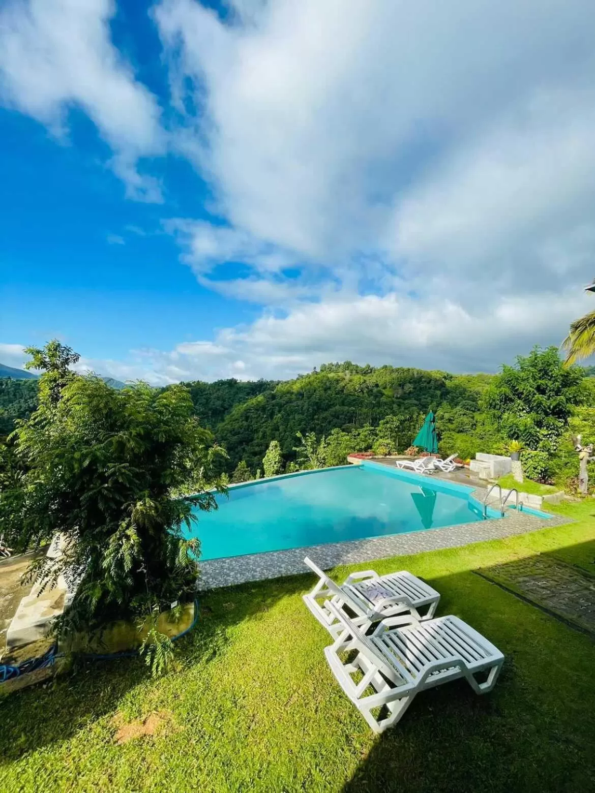 Pool view in Old Frankland Kandy Luxury Boutique Hotel