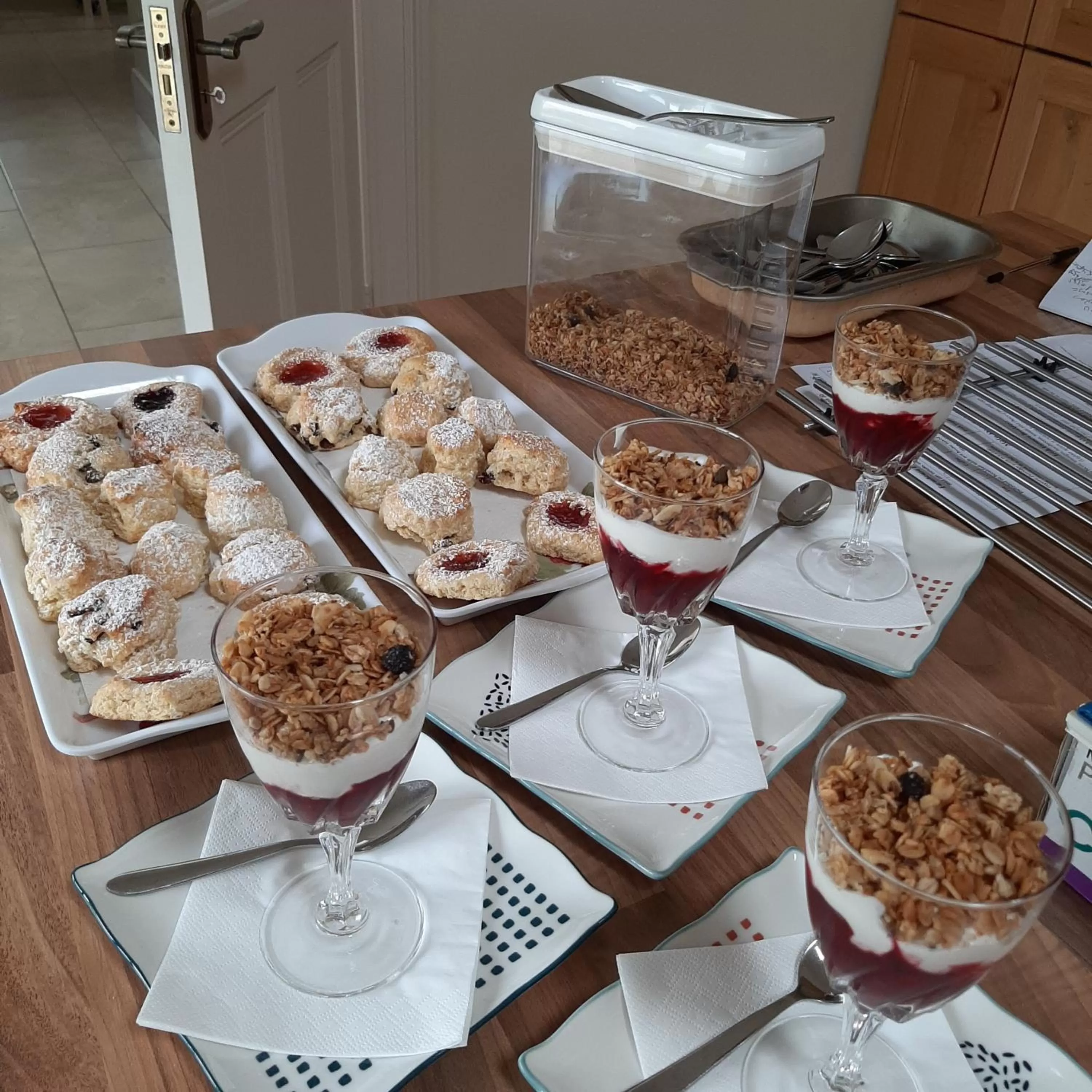 Food in Abhainn Ri Farmhouse