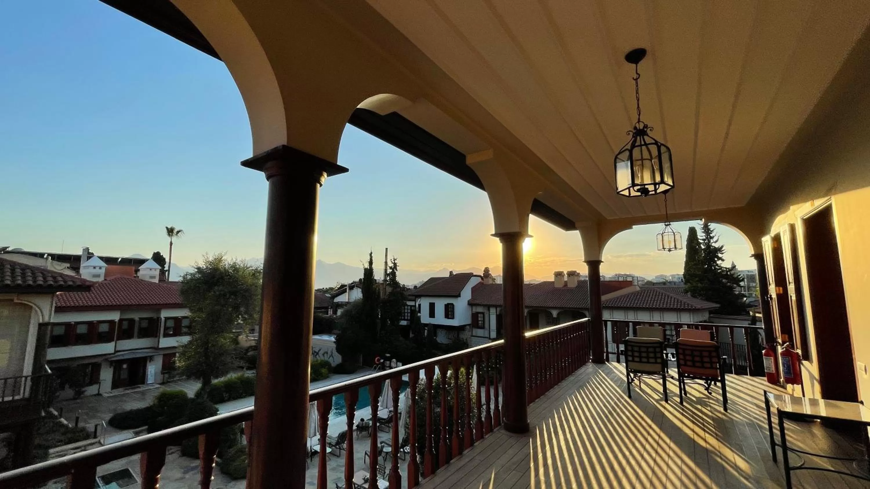 Balcony/Terrace in RuinAdalia Hotel - Adult Only