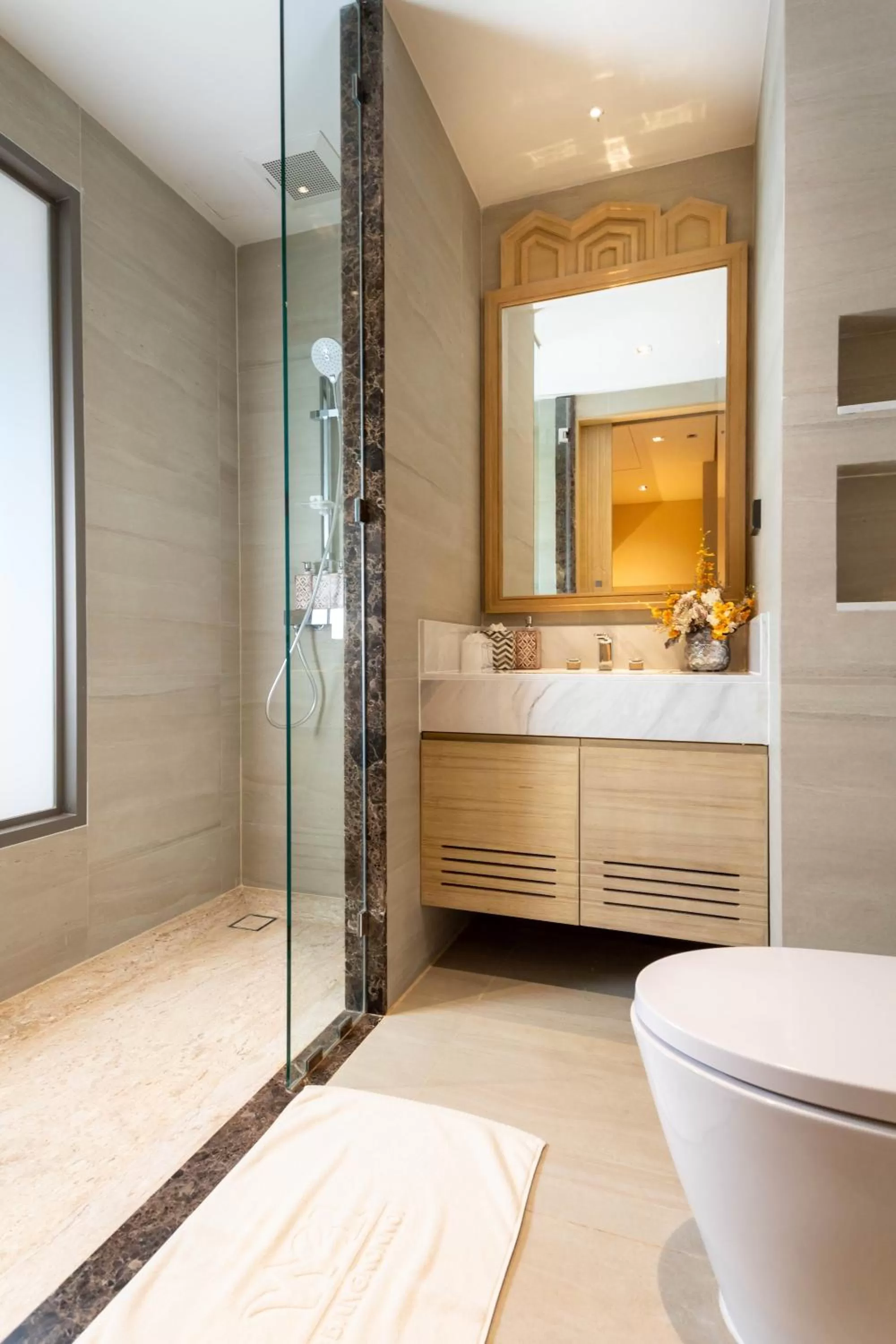 Bathroom in W1Bangkoknoi Hotel