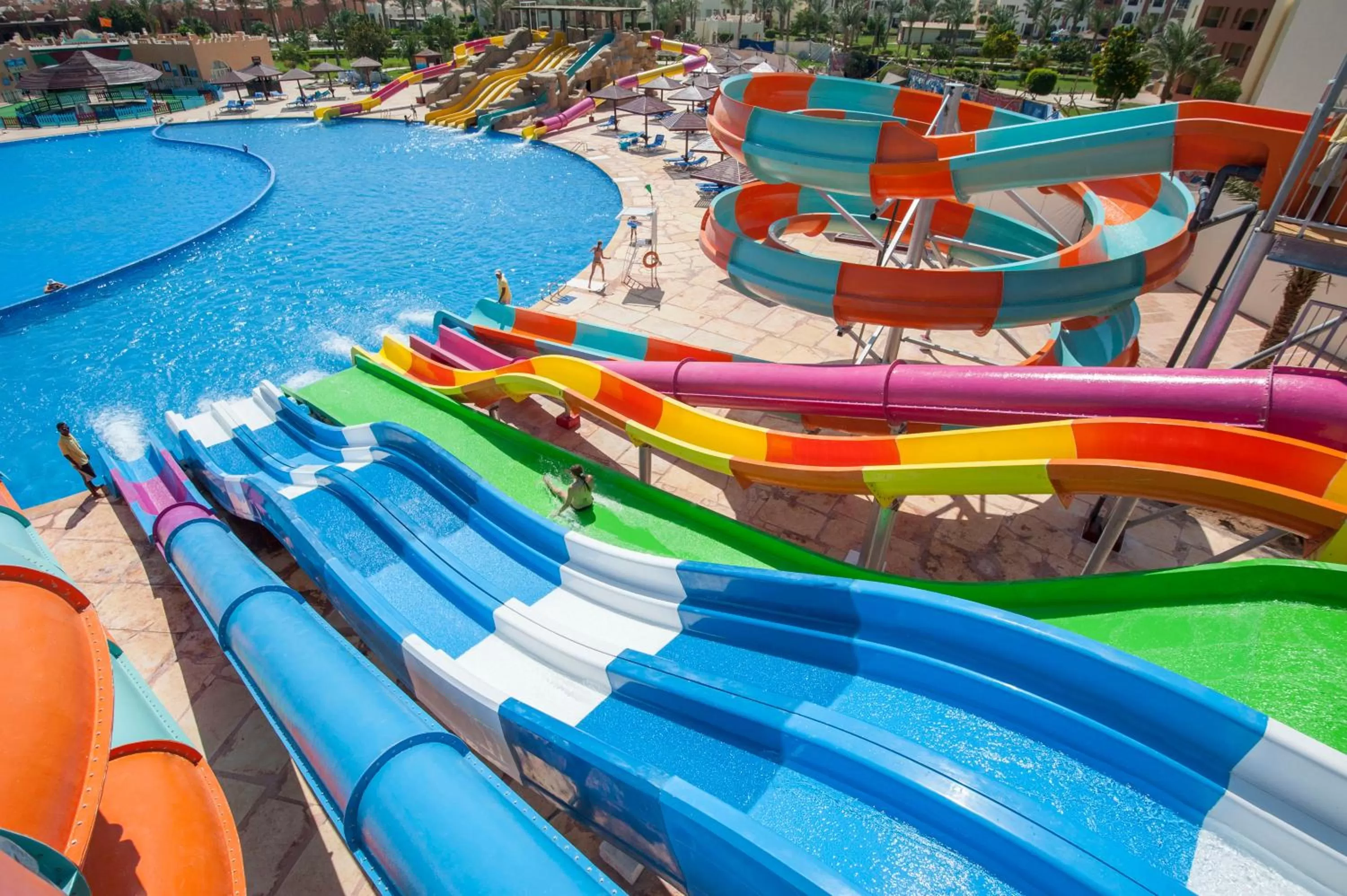 Aqua park in Sunrise Royal Makadi Resort