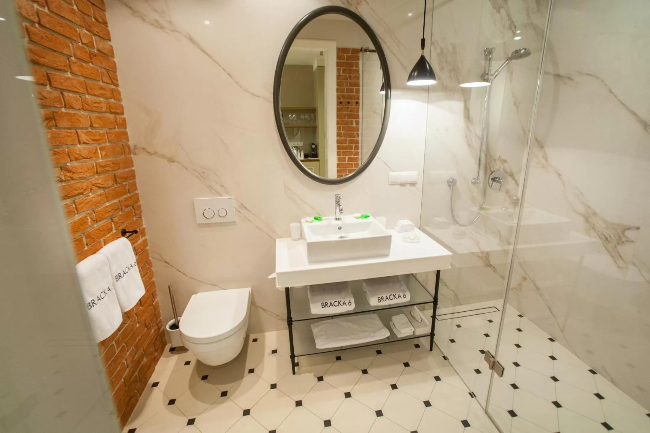 Bathroom in Apartamenty Bracka 6