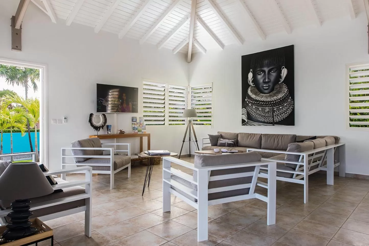 Living room in Hôtel La Christophine